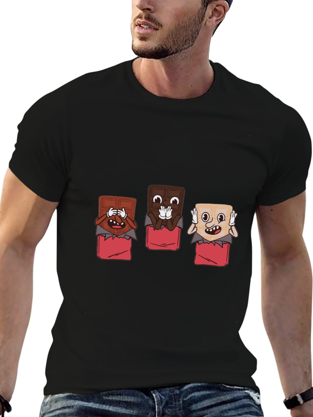 Chocolate See No Evil T-Shirt