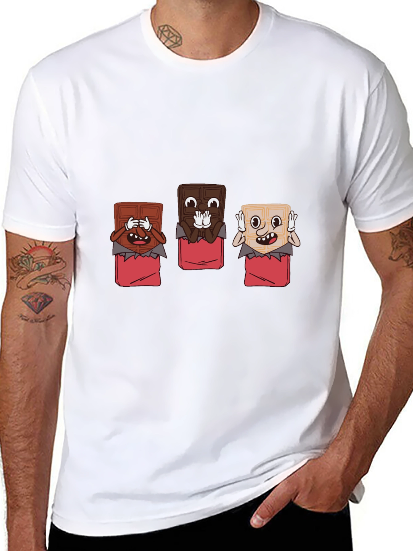 Chocolate See No Evil T-Shirt