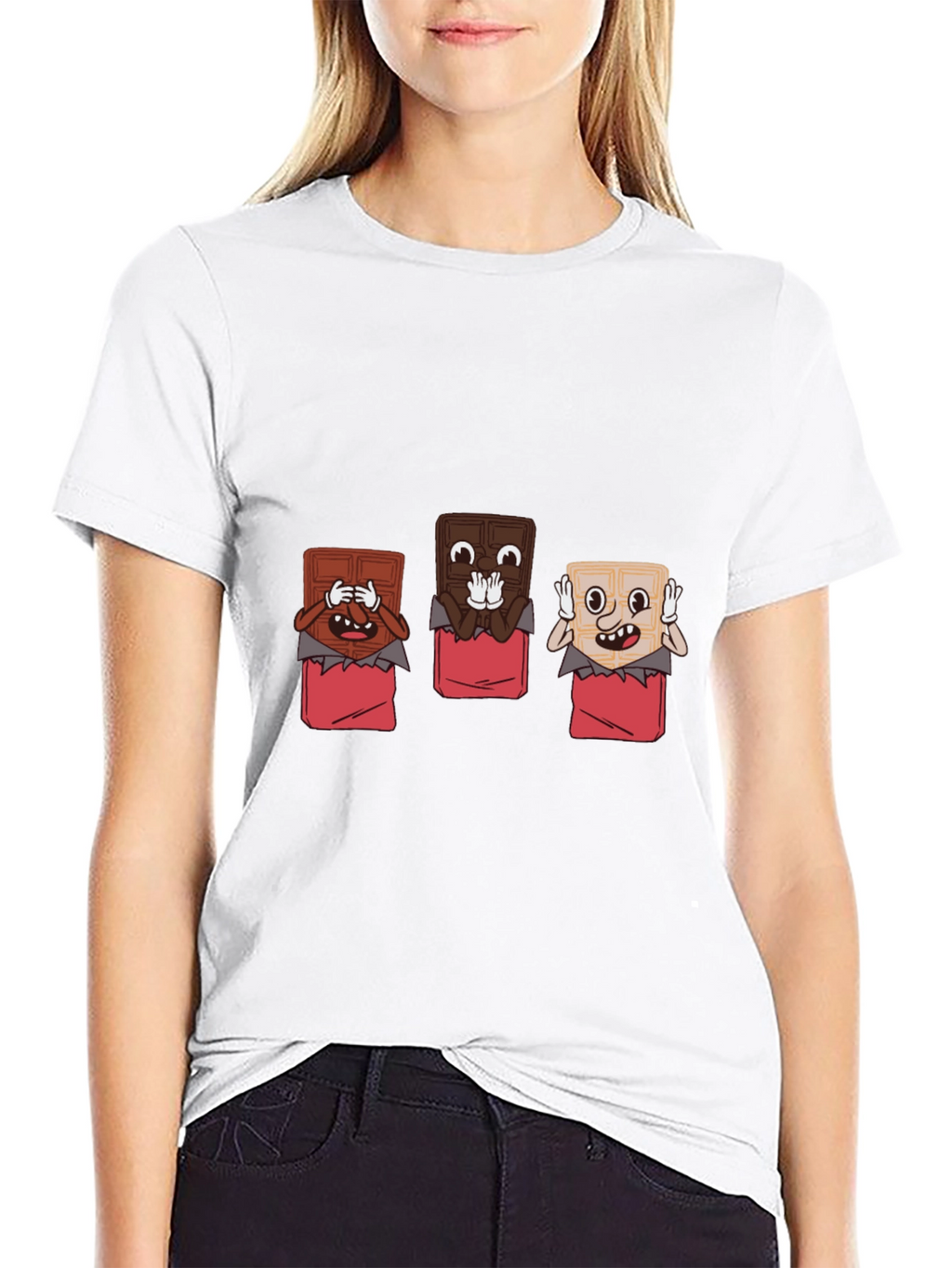 Chocolate See No Evil T-Shirt