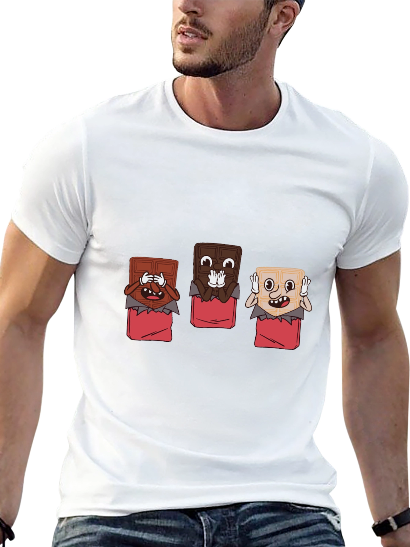 Chocolate See No Evil T-Shirt