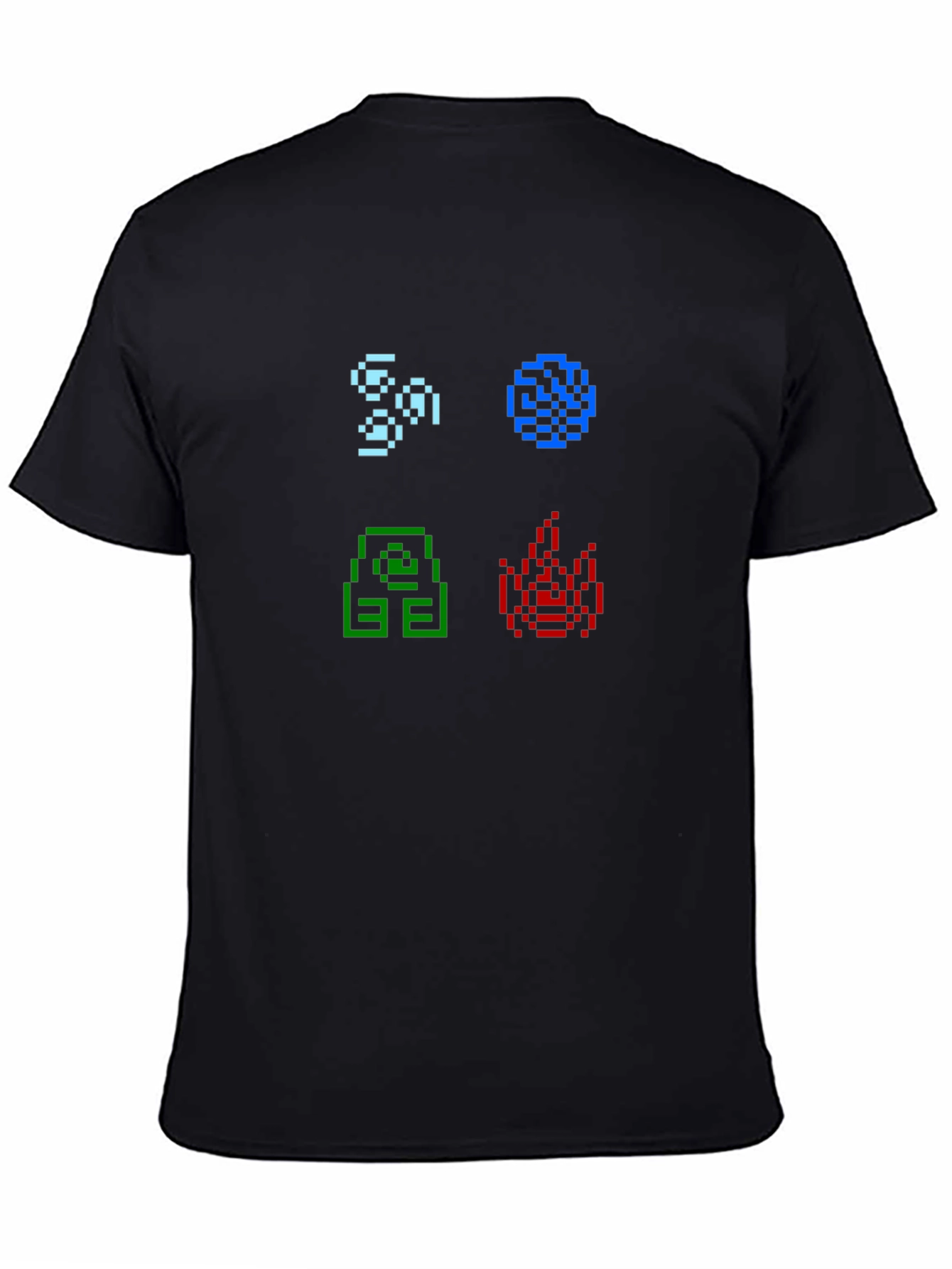 Elemental Pixel Art T-Shirt