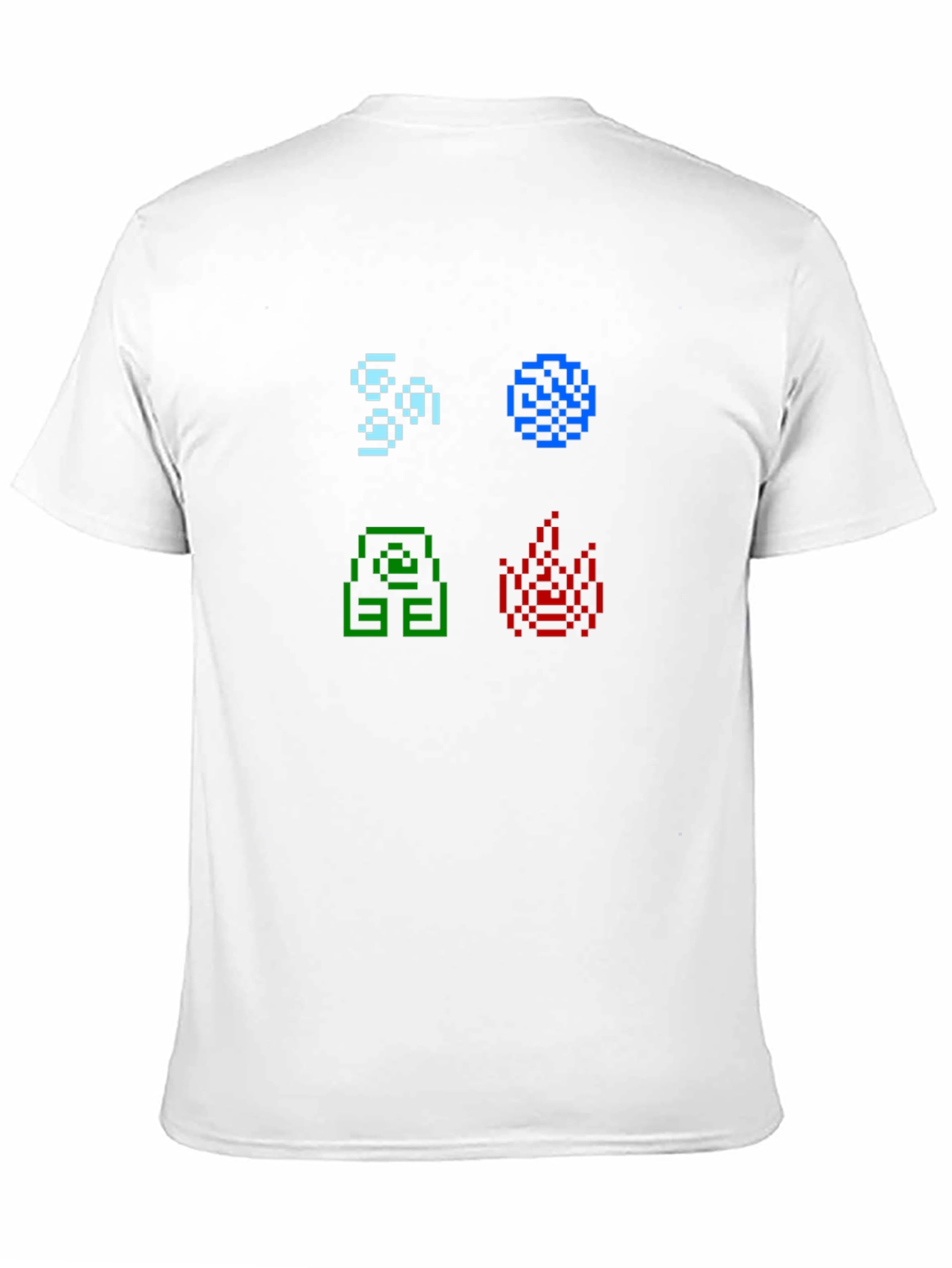 Elemental Pixel Art T-Shirt