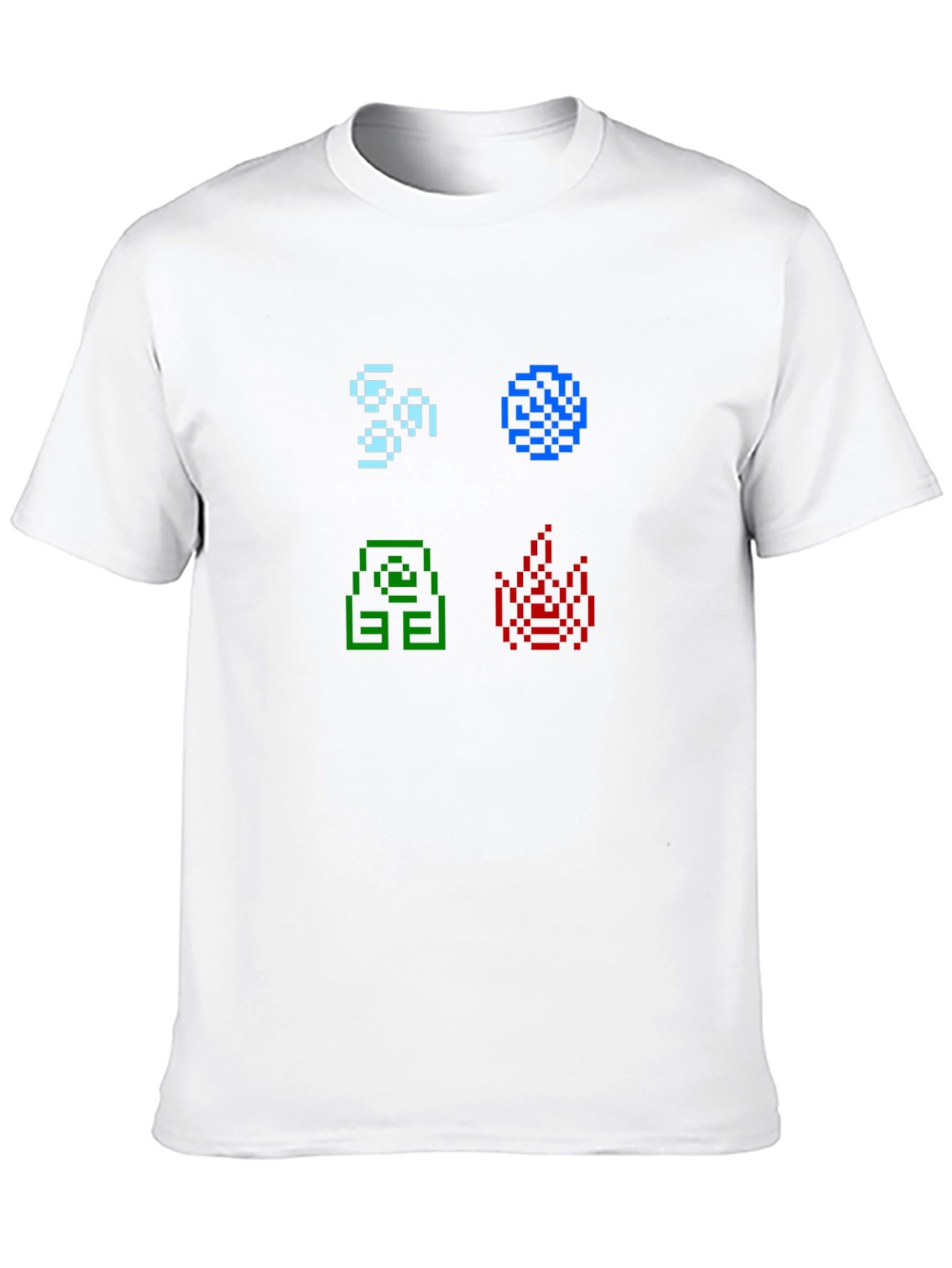 Elemental Pixel Art T-Shirt