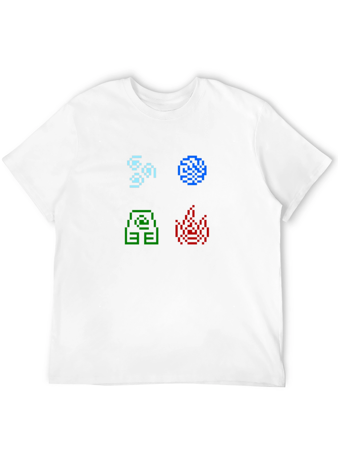 Elemental Pixel Art T-Shirt