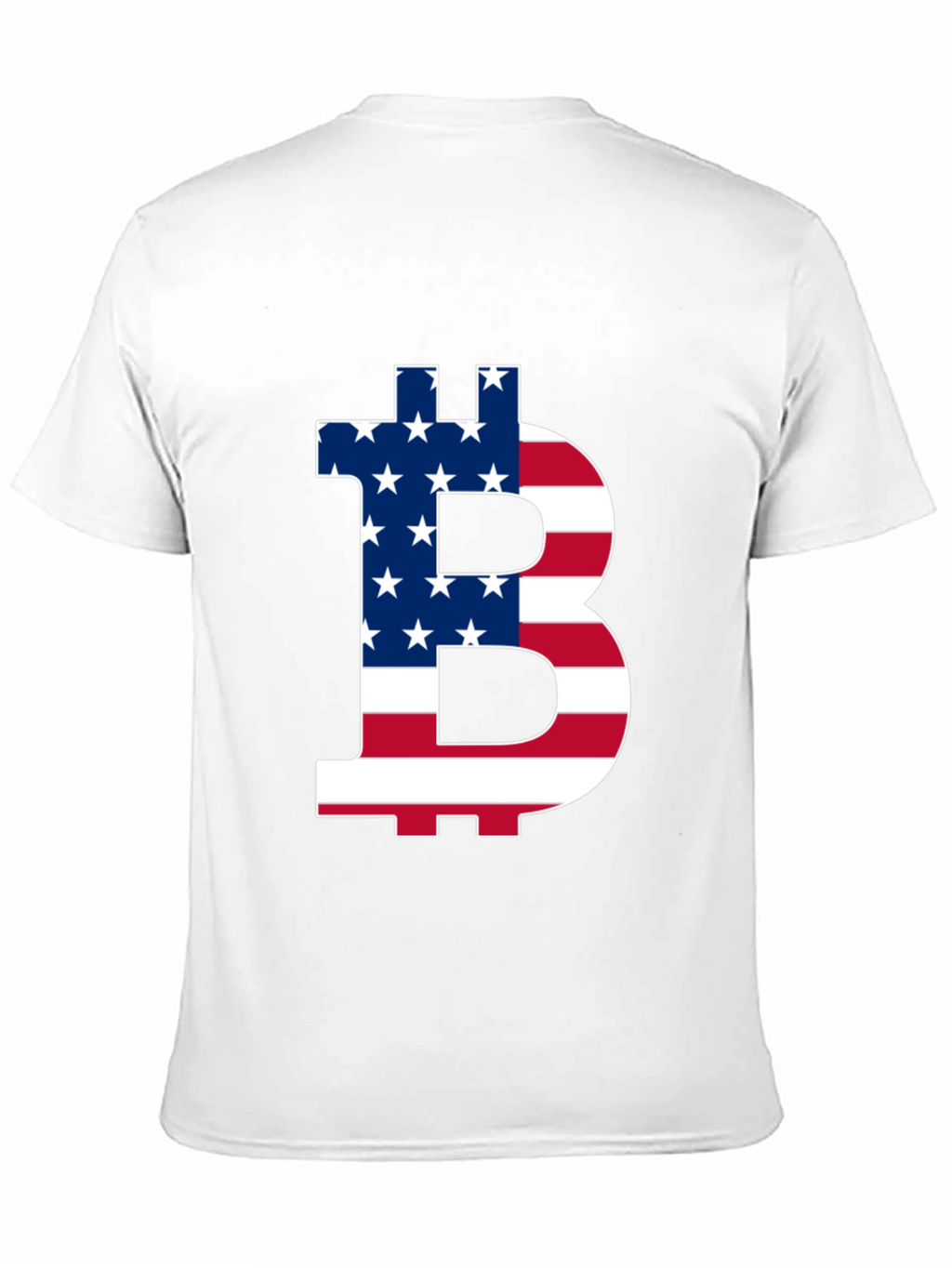 American Flag Bitcoin T-Shirt