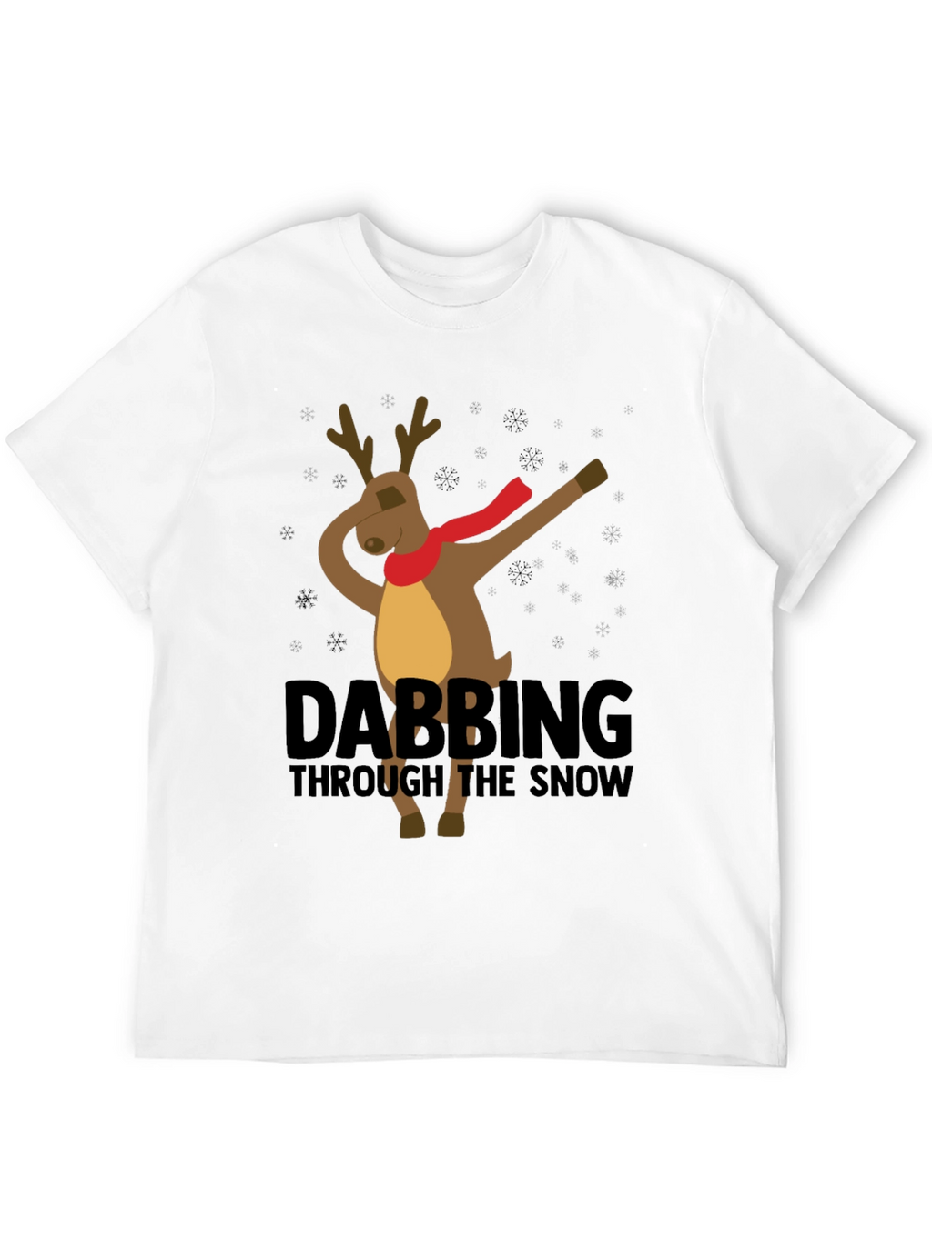 Dabbing Reindeer Christmas T-Shirt