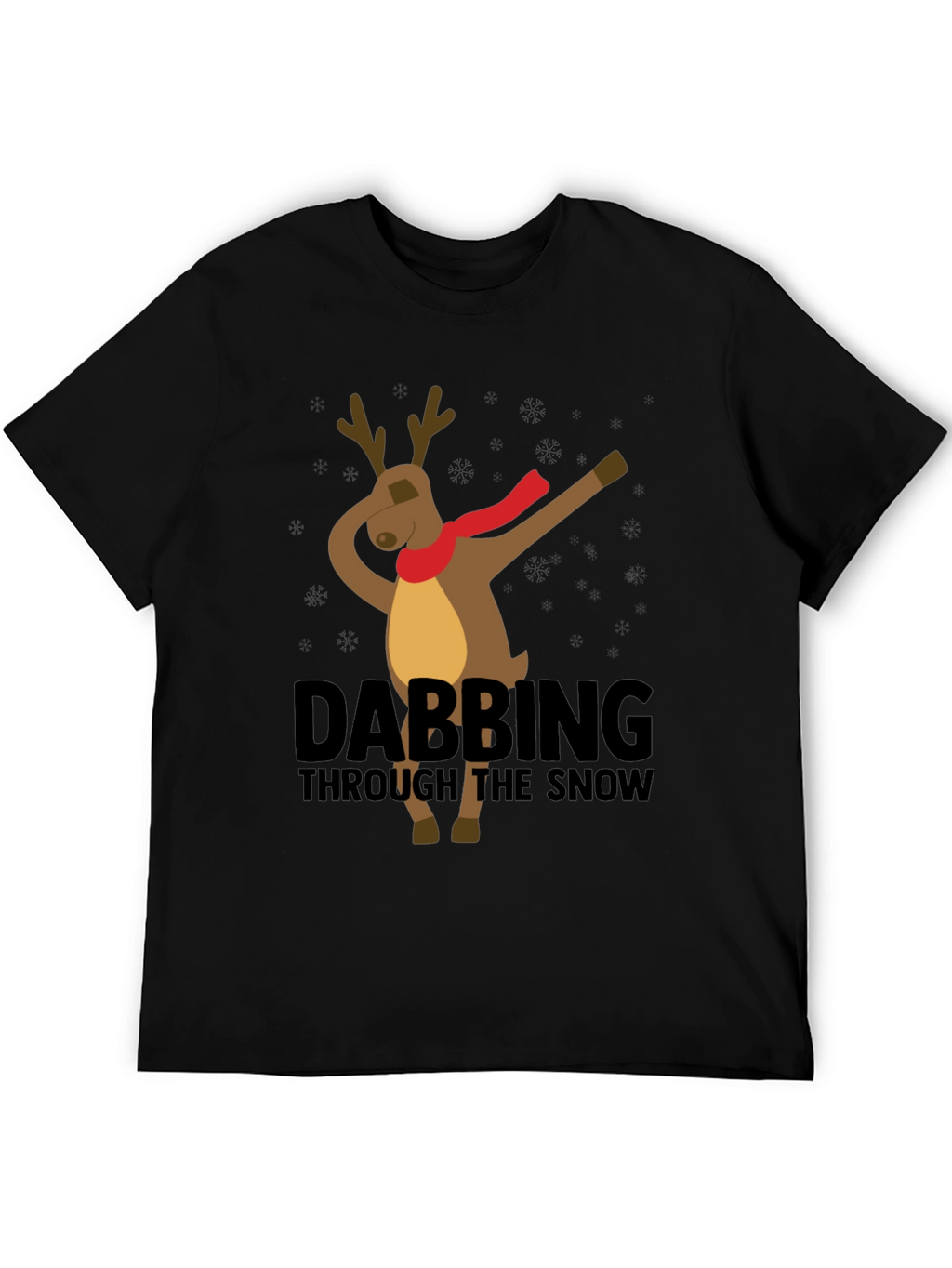 Dabbing Reindeer Christmas T-Shirt