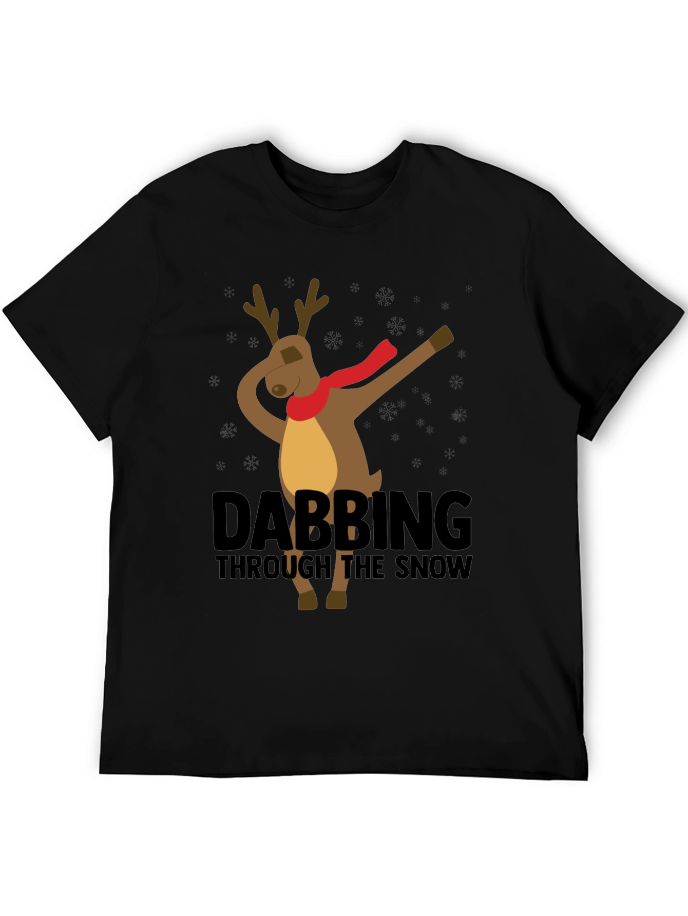 Dabbing Reindeer Christmas T-Shirt