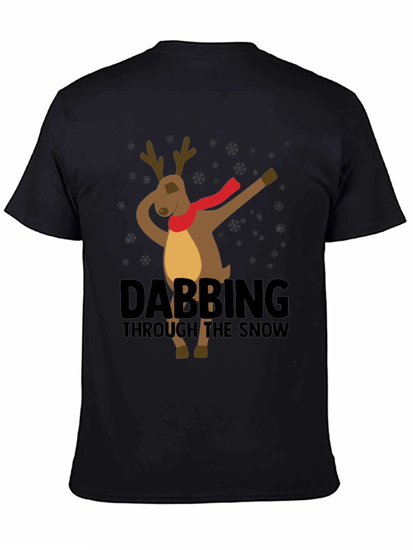 Dabbing Reindeer Christmas T-Shirt