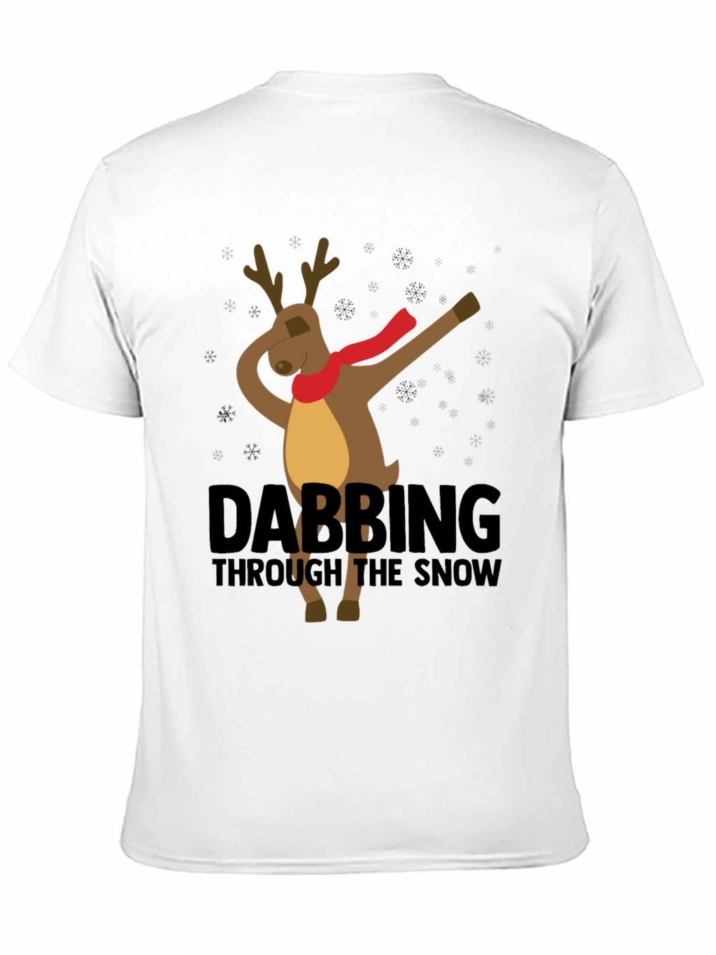 Dabbing Reindeer Christmas T-Shirt