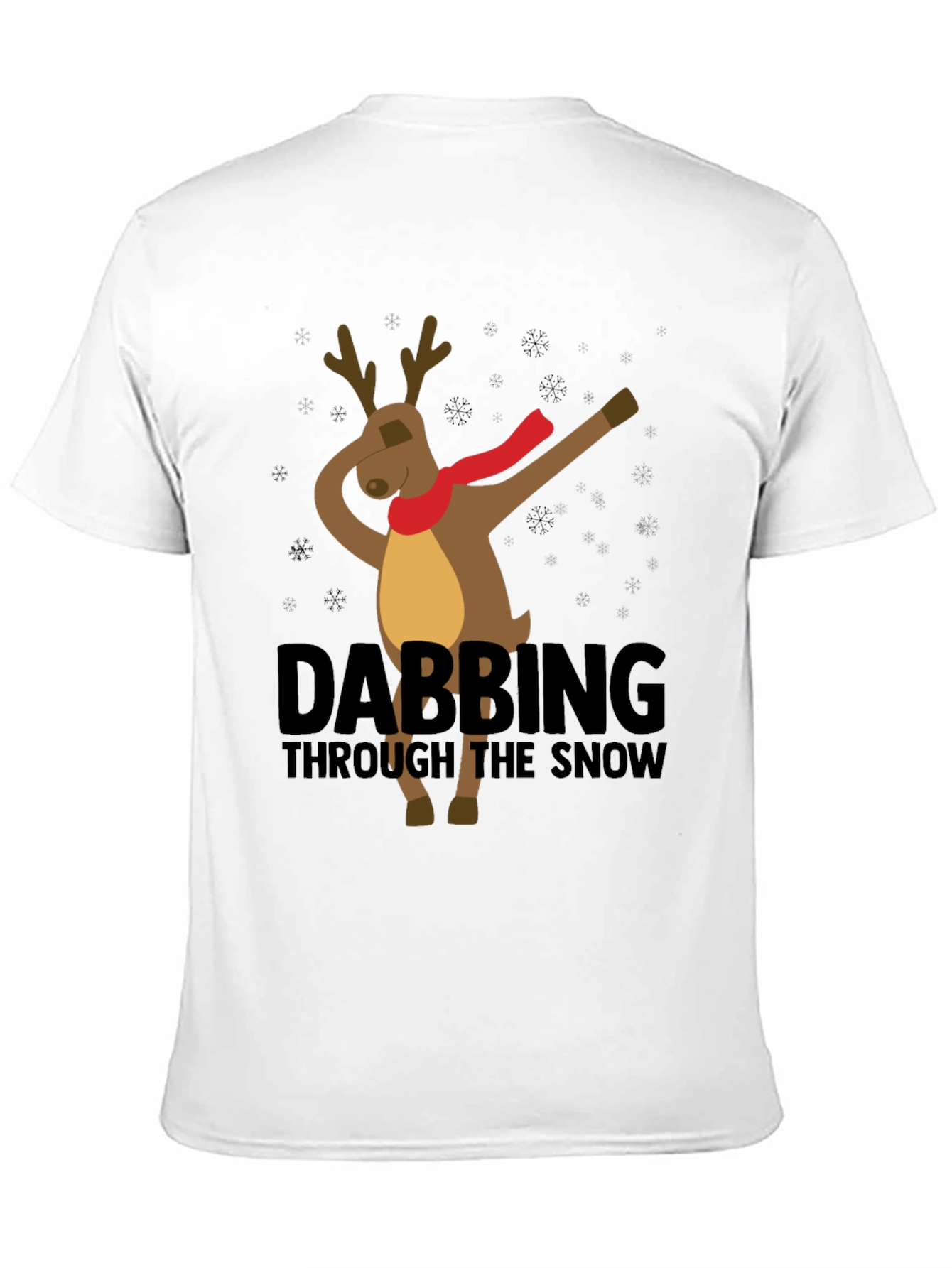 Dabbing Reindeer Christmas T-Shirt