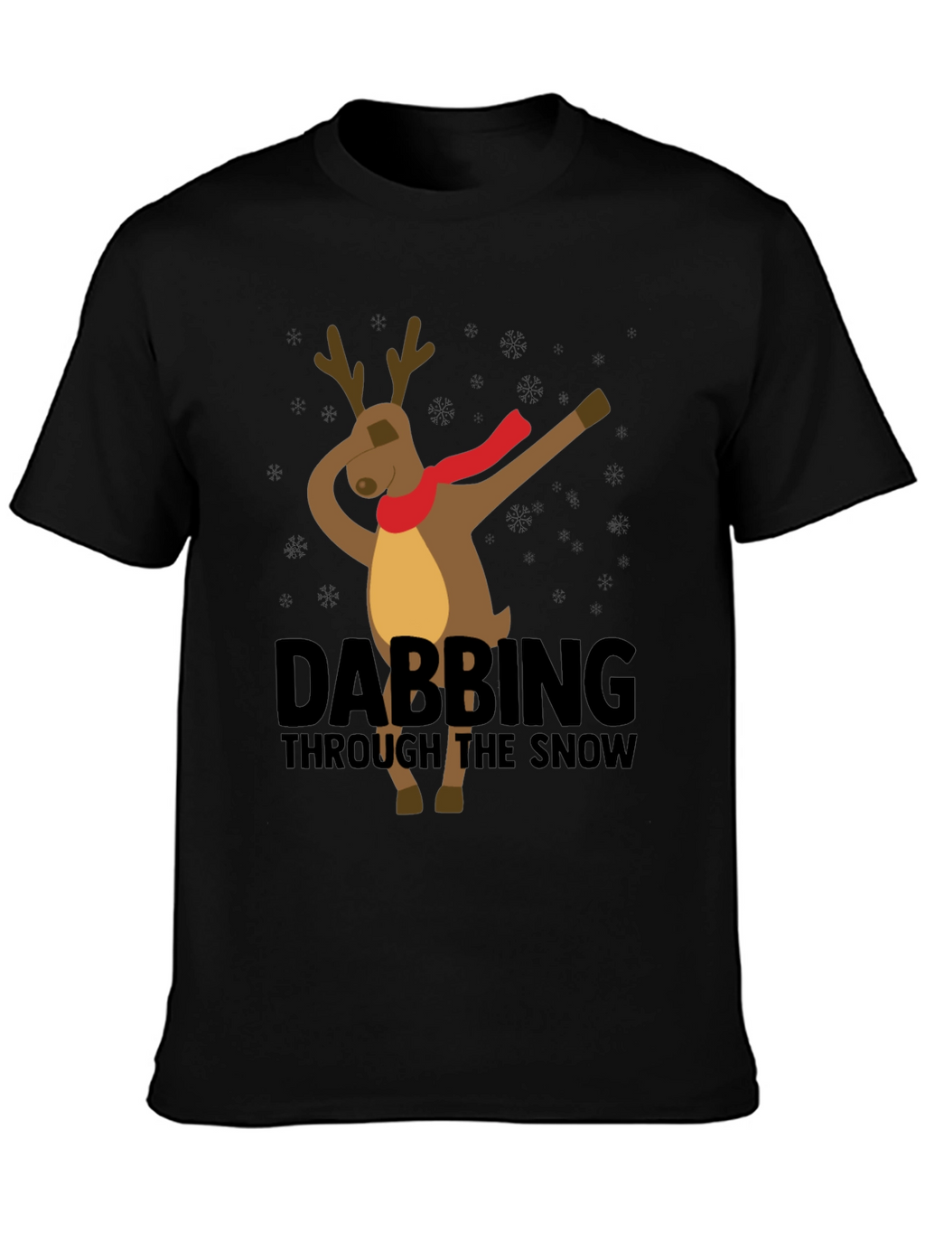 Dabbing Reindeer Christmas T-Shirt