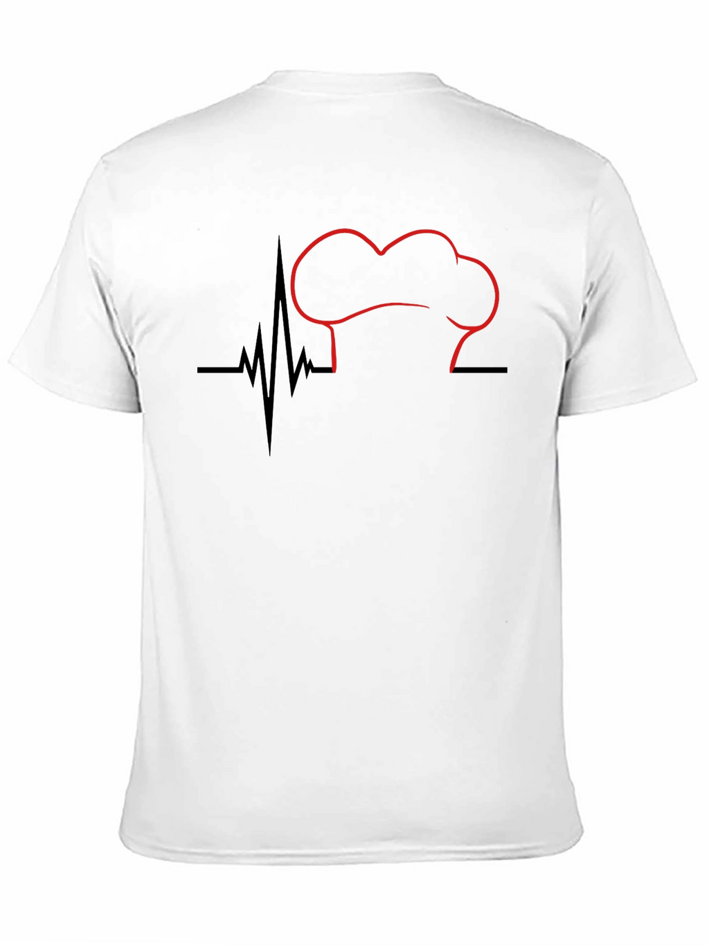 Chefs Heartbeat Graphic Tee - Black