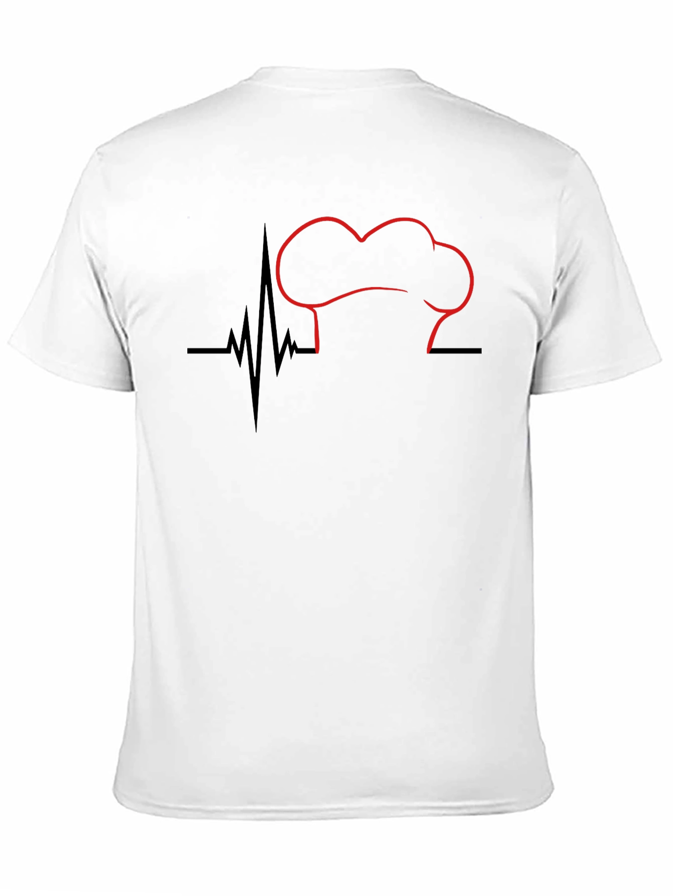 Chefs Heartbeat Graphic Tee - Black