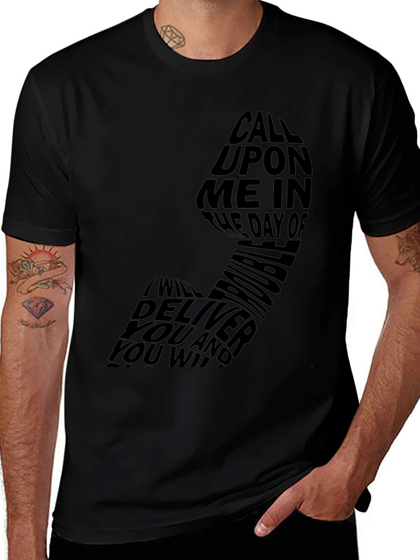 Call Upon Me T-Shirt - Christian Apparel