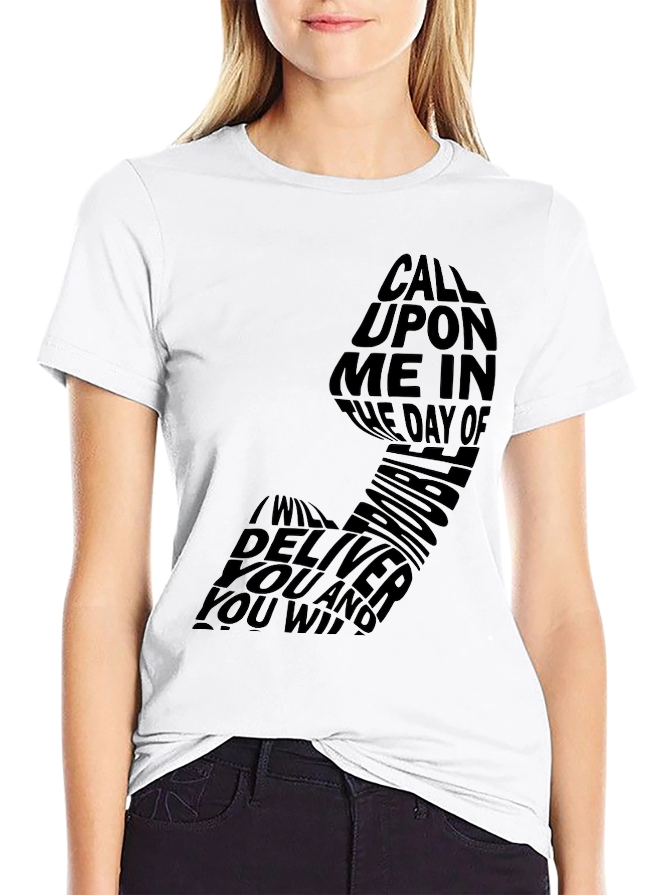 Call Upon Me T-Shirt - Christian Apparel