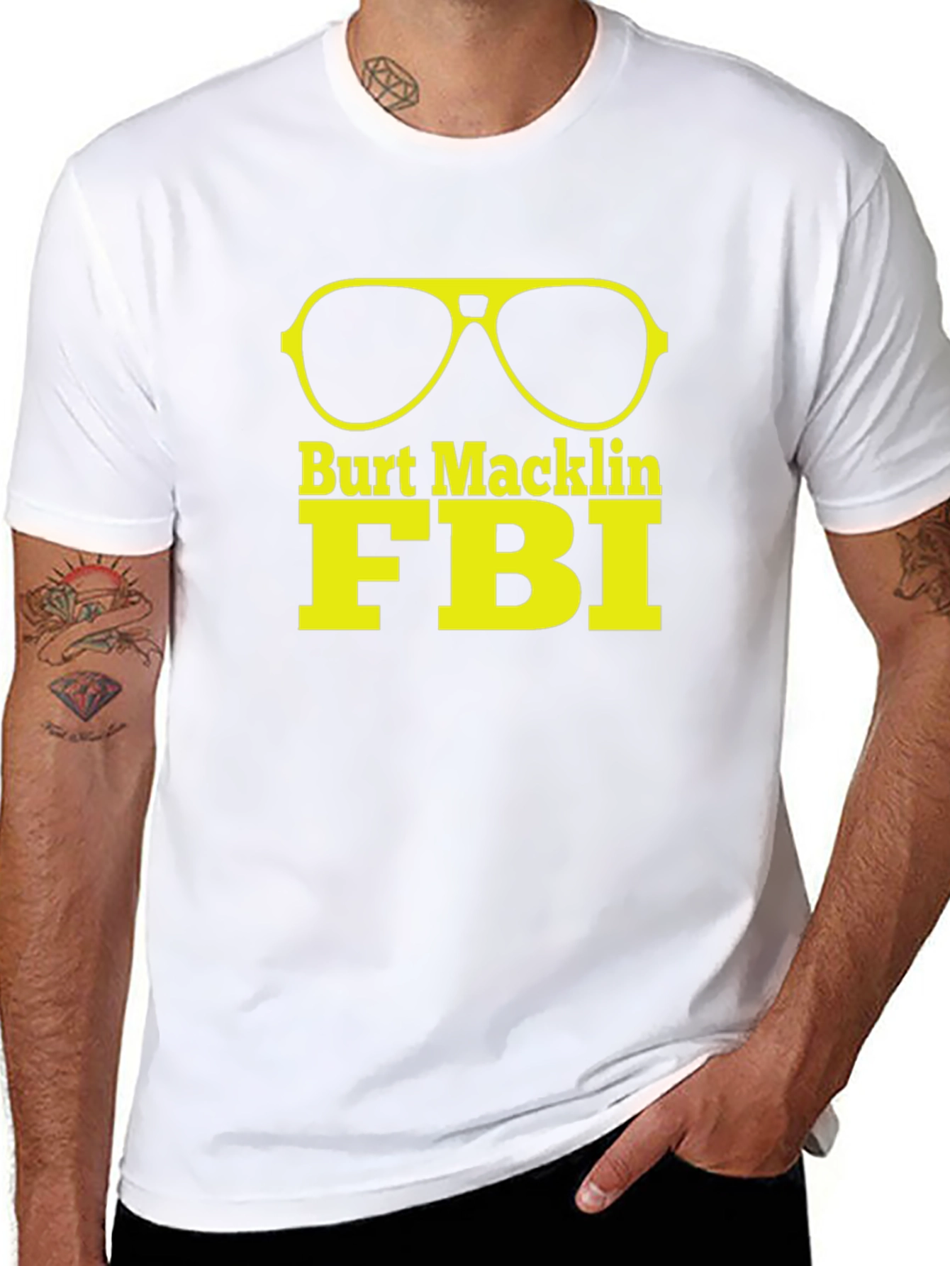 Burt Macklin FBI T-Shirt - Cool Graphic Tee