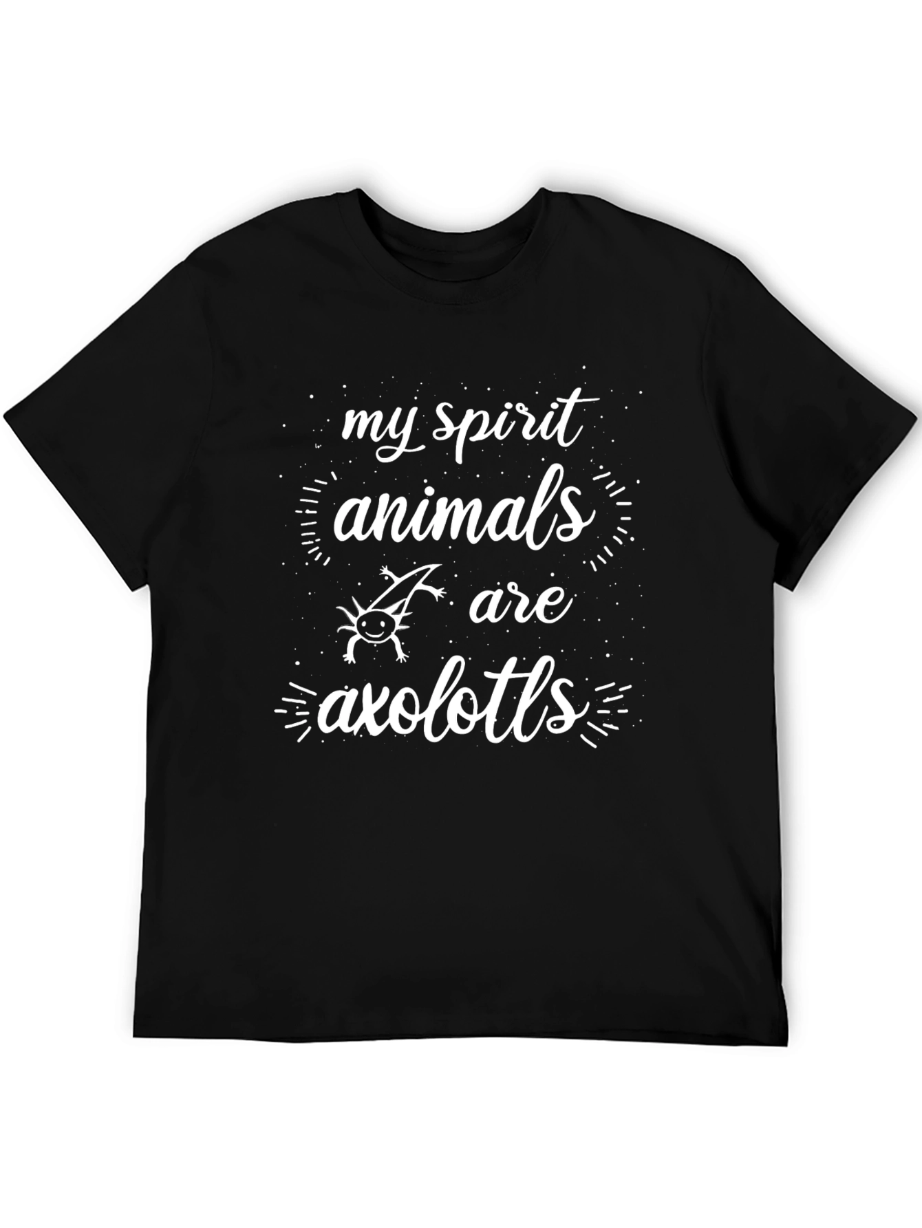 Axolotl Spirit Animal Graphic Tee - Unisex