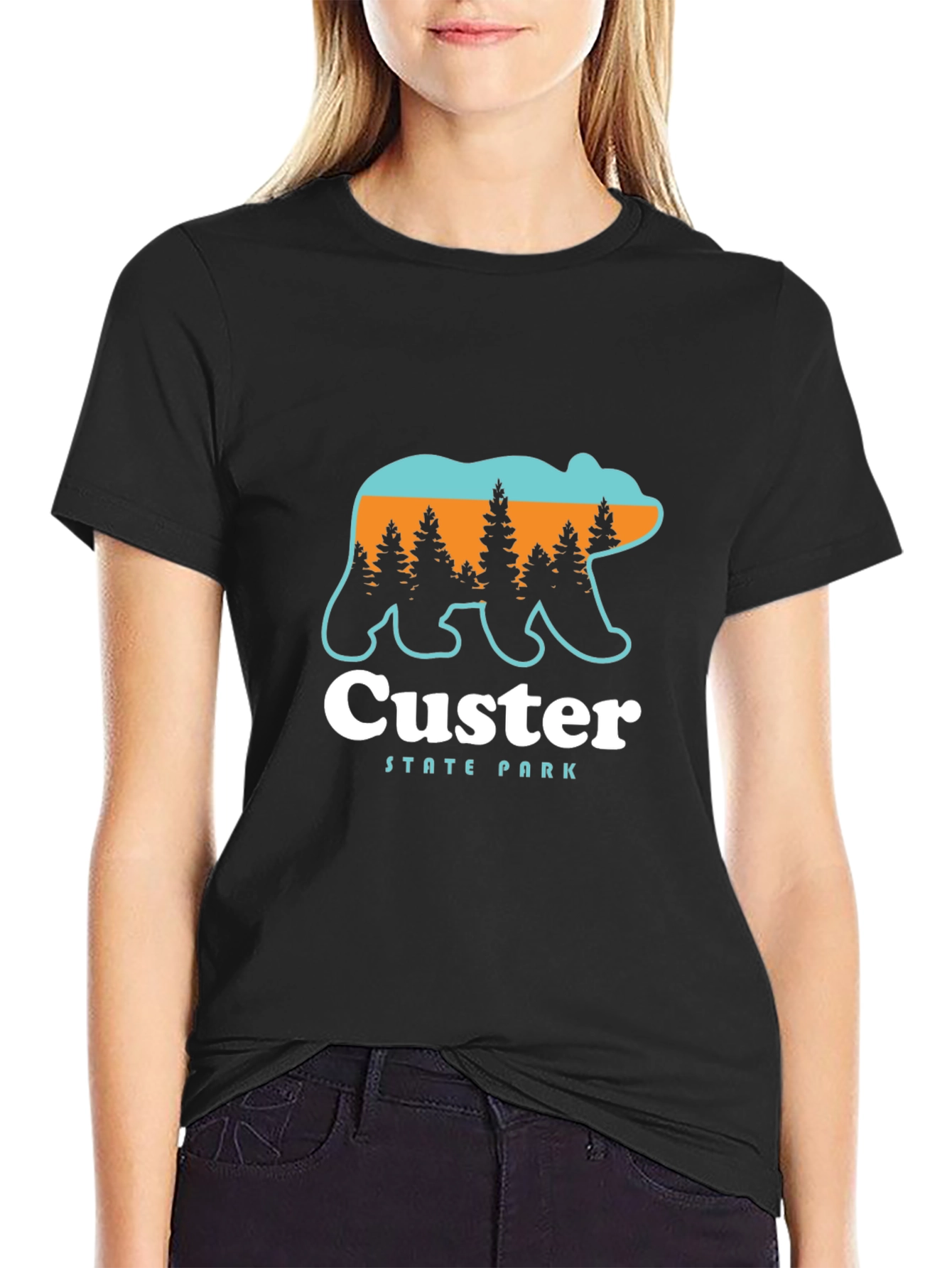 Custer State Park Bear Tee - Adventure Apparel