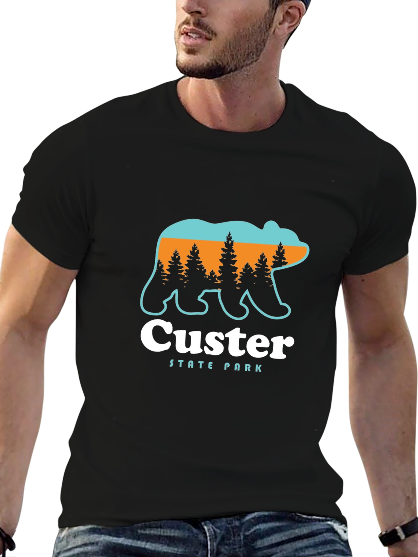 Custer State Park Bear Tee - Adventure Apparel