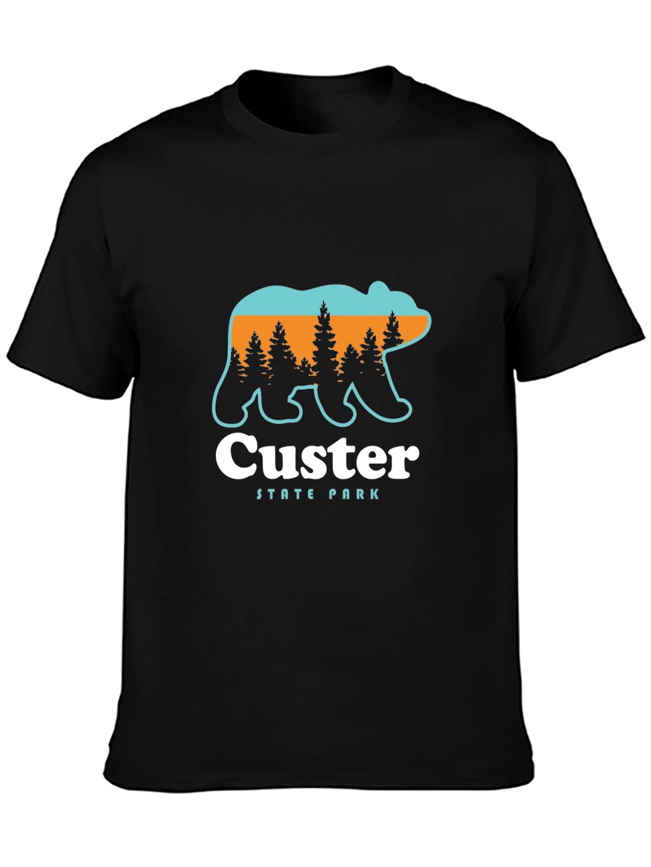 Custer State Park Bear Tee - Adventure Apparel