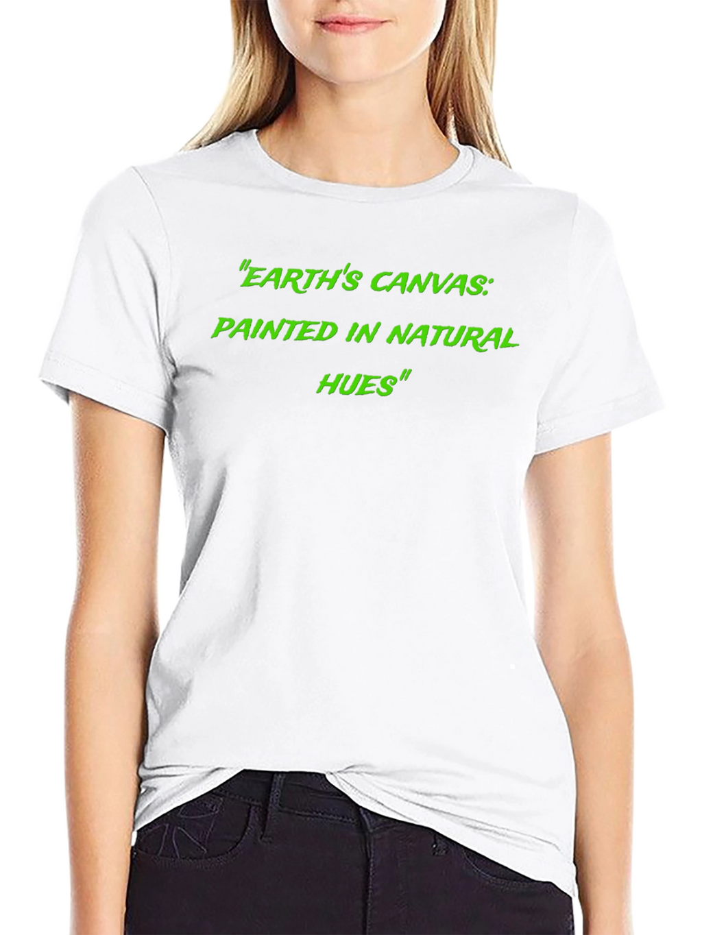 Earths Canvas Tee - Natural Hues Design