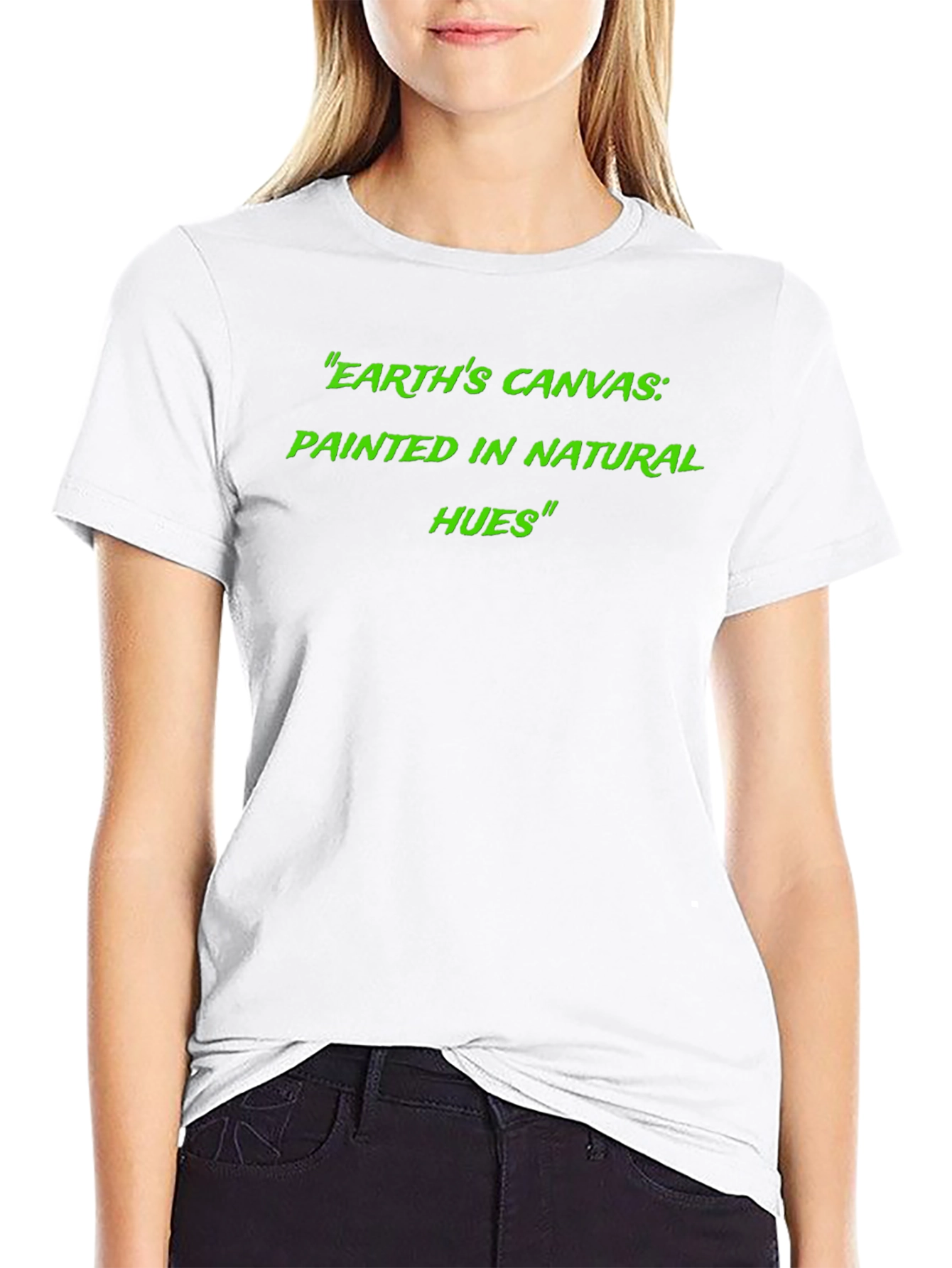 Earths Canvas Tee - Natural Hues Design