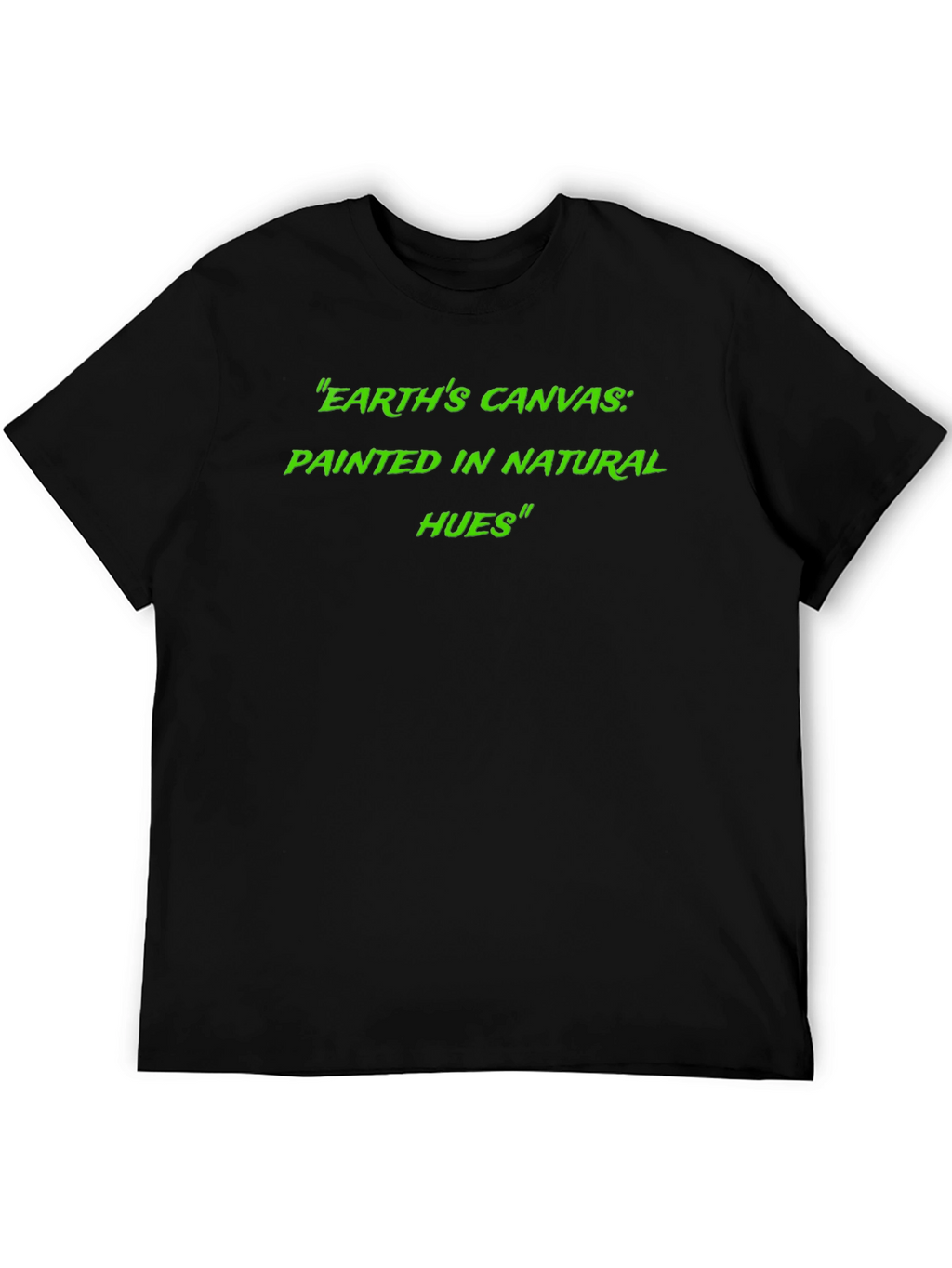 Earths Canvas Tee - Natural Hues Design