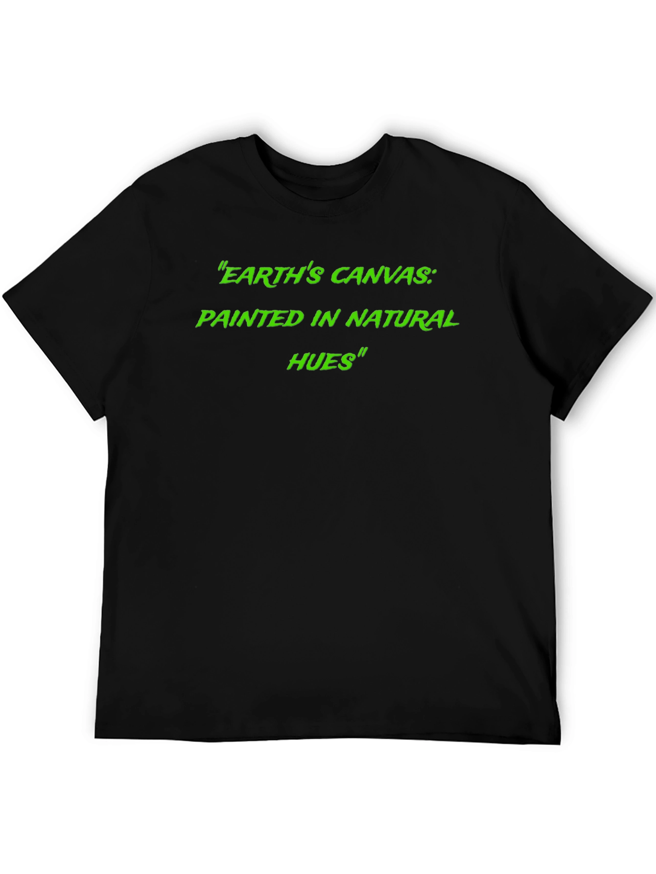 Earths Canvas Tee - Natural Hues Design