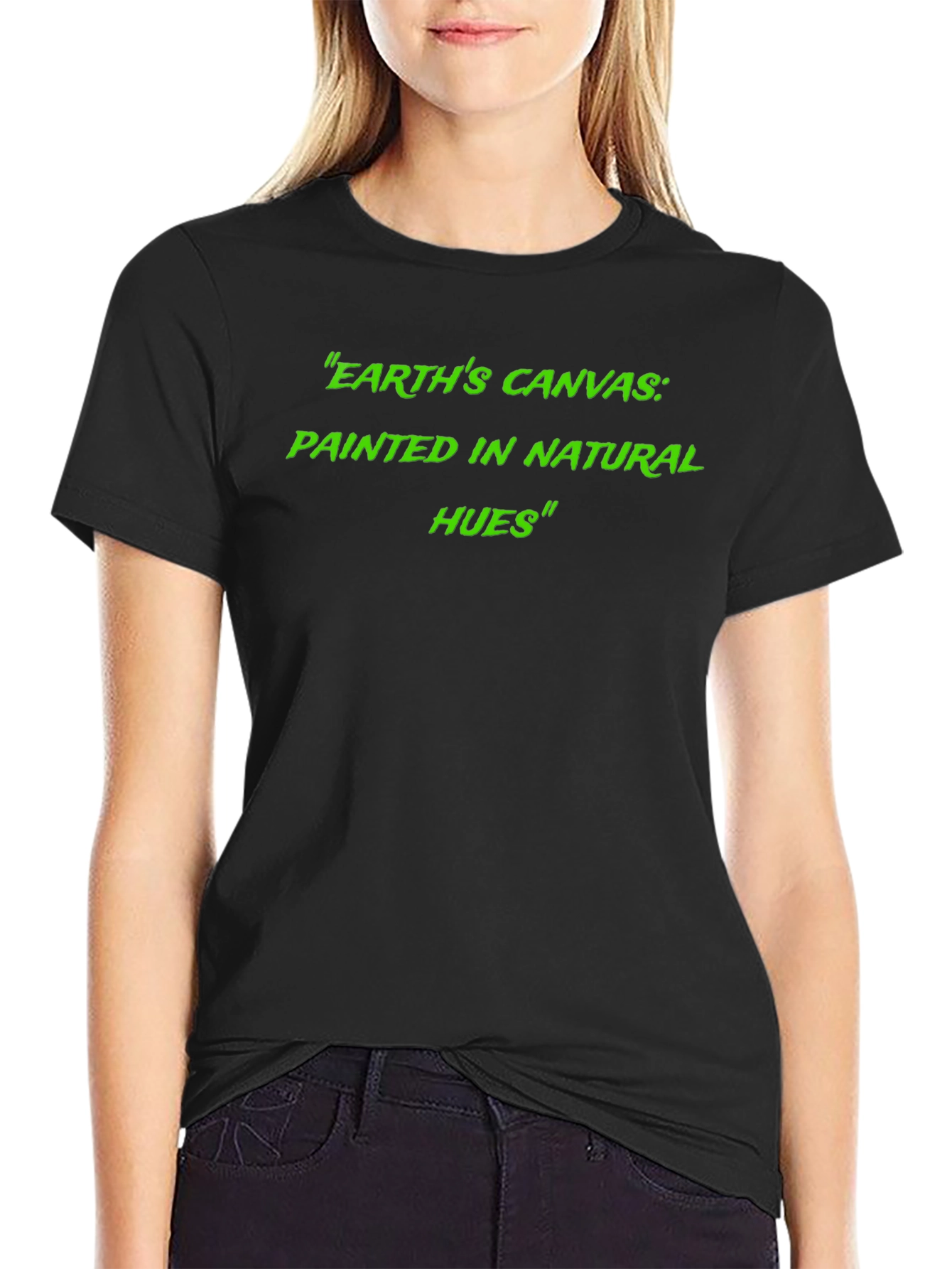 Earths Canvas Tee - Natural Hues Design