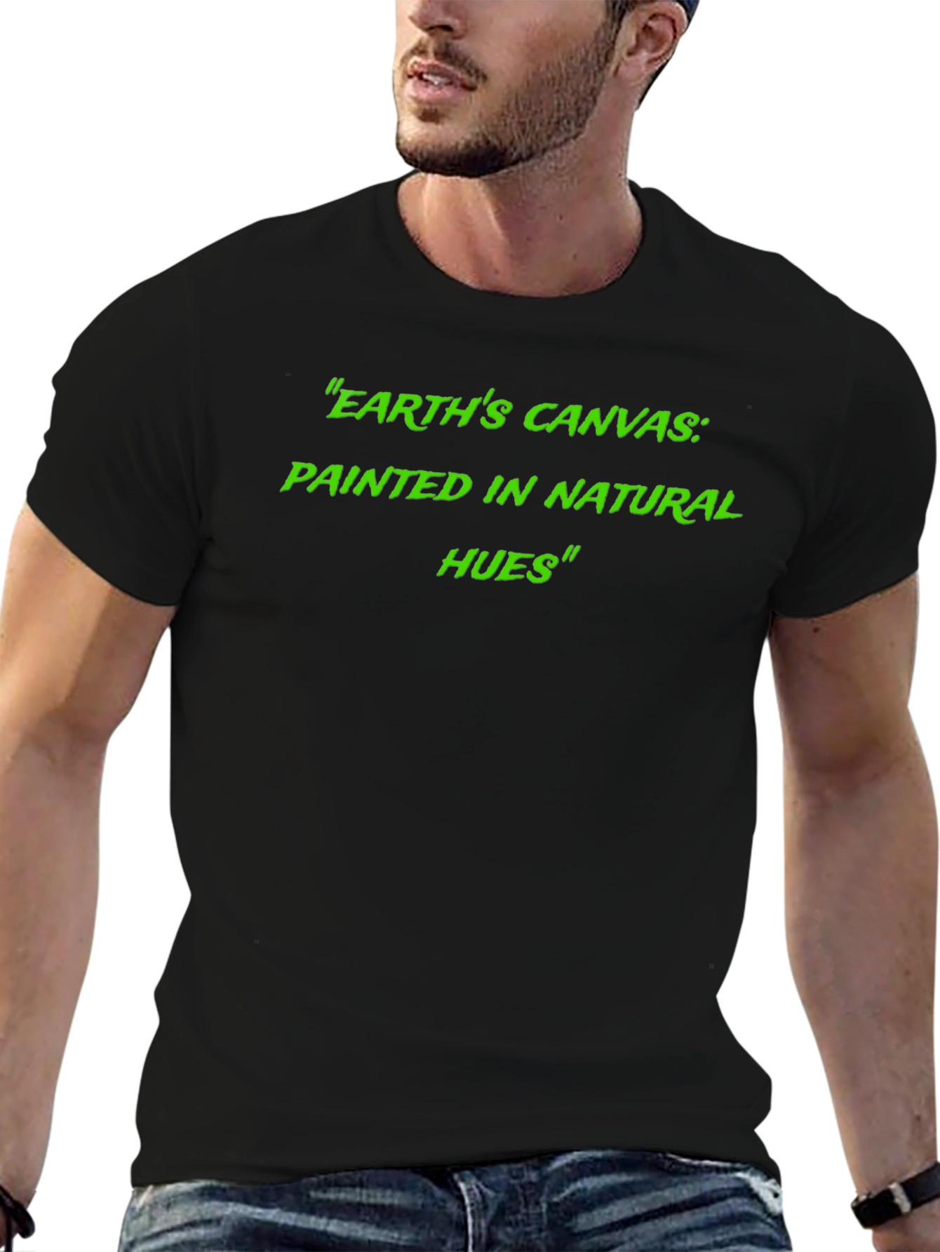 Earths Canvas Tee - Natural Hues Design