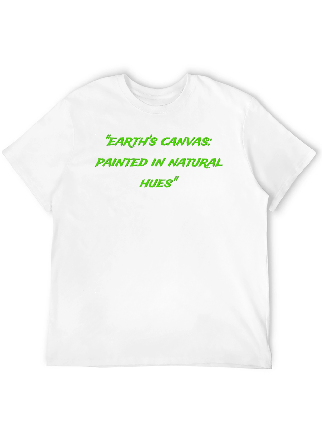 Earths Canvas Tee - Natural Hues Design