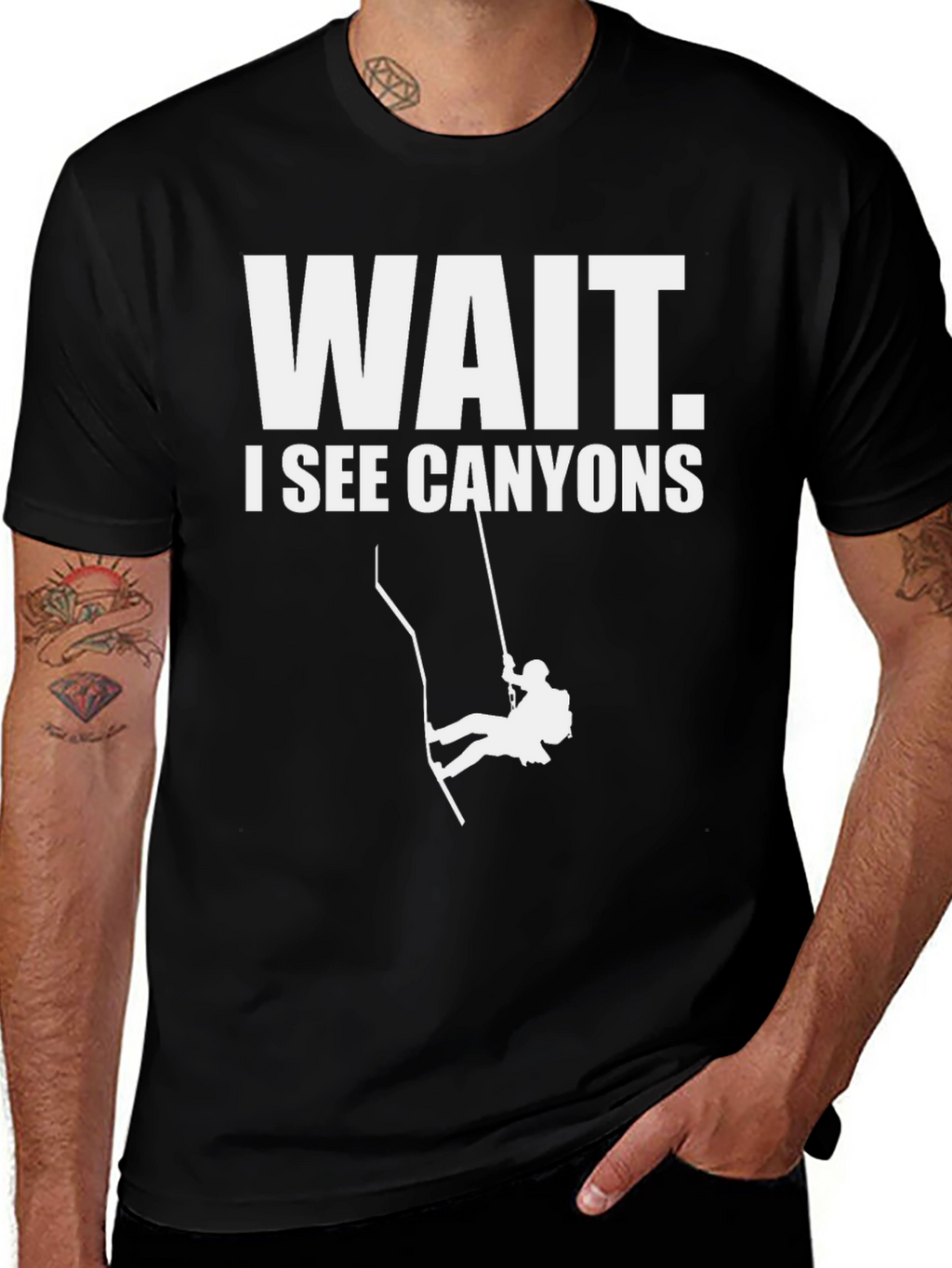 Canyoneering T-Shirt - Wait I See Canyons