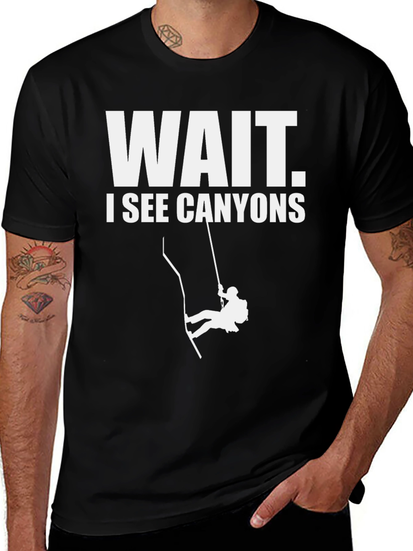 Canyoneering T-Shirt - Wait I See Canyons