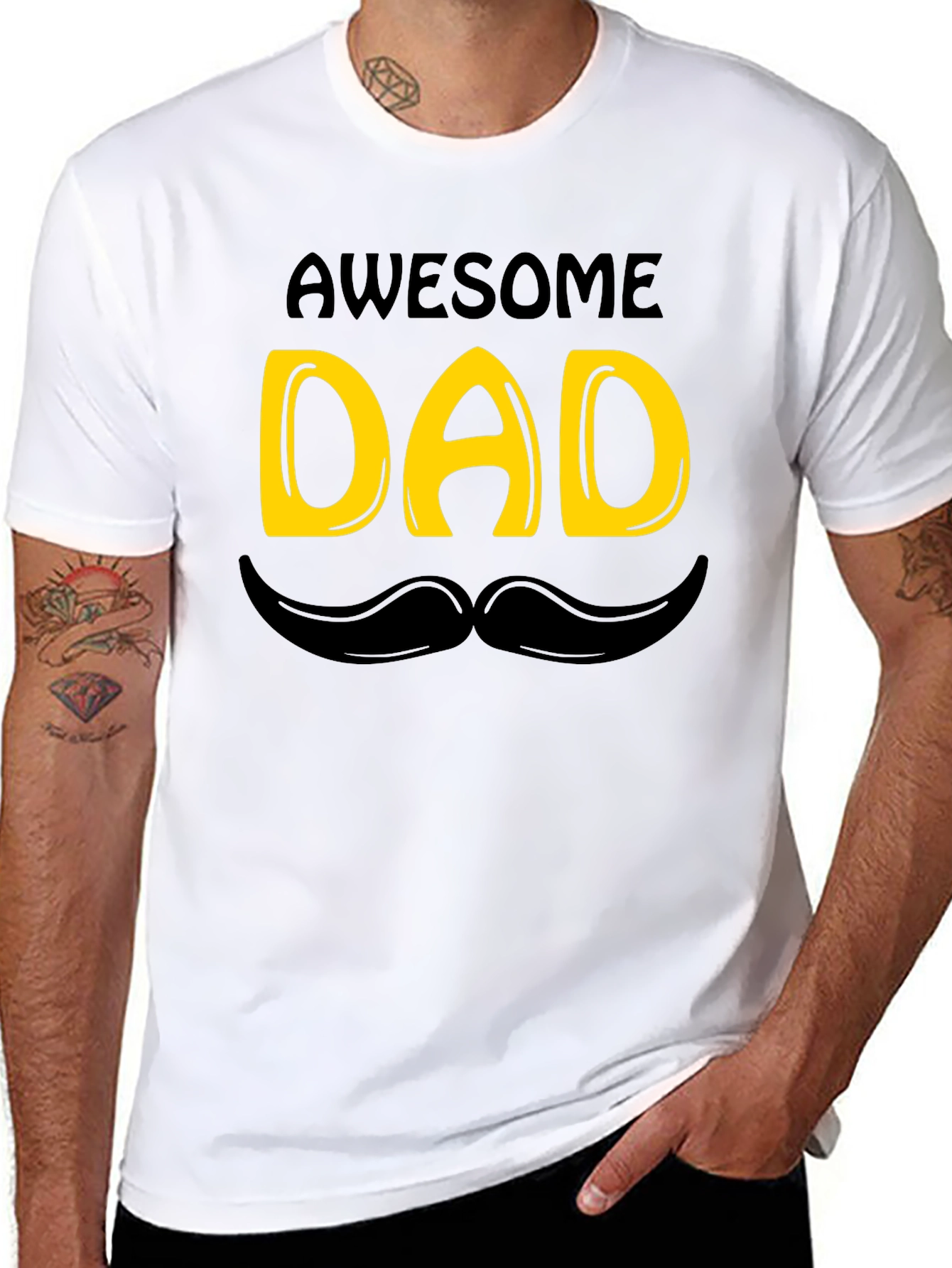 Awesome Dad T-Shirt - Fathers Day Gift