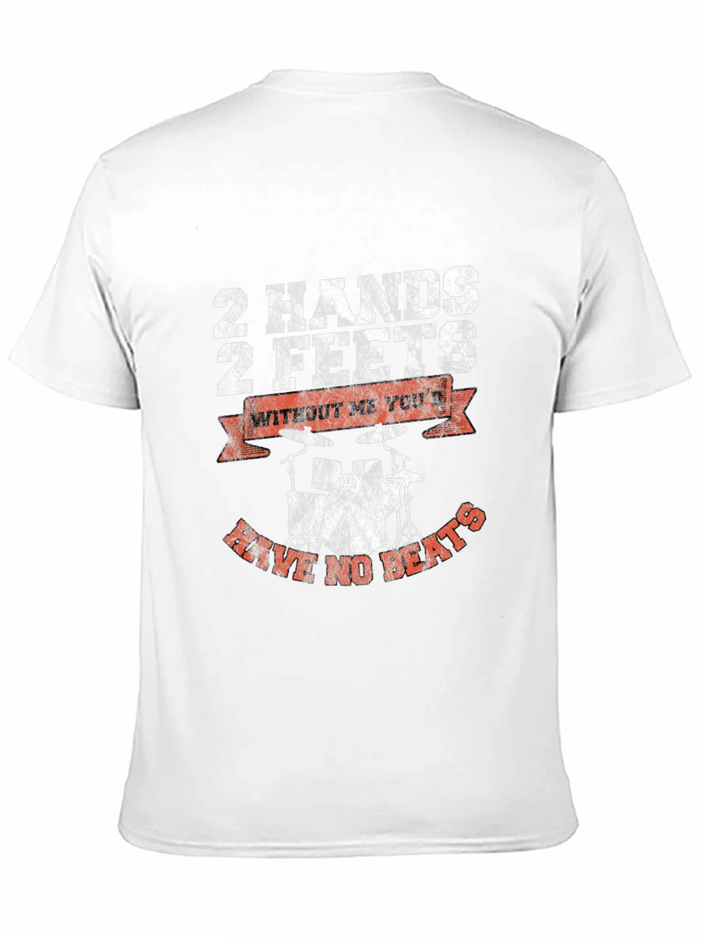 2 Hands 2 Feet Drummer Graphic Tee