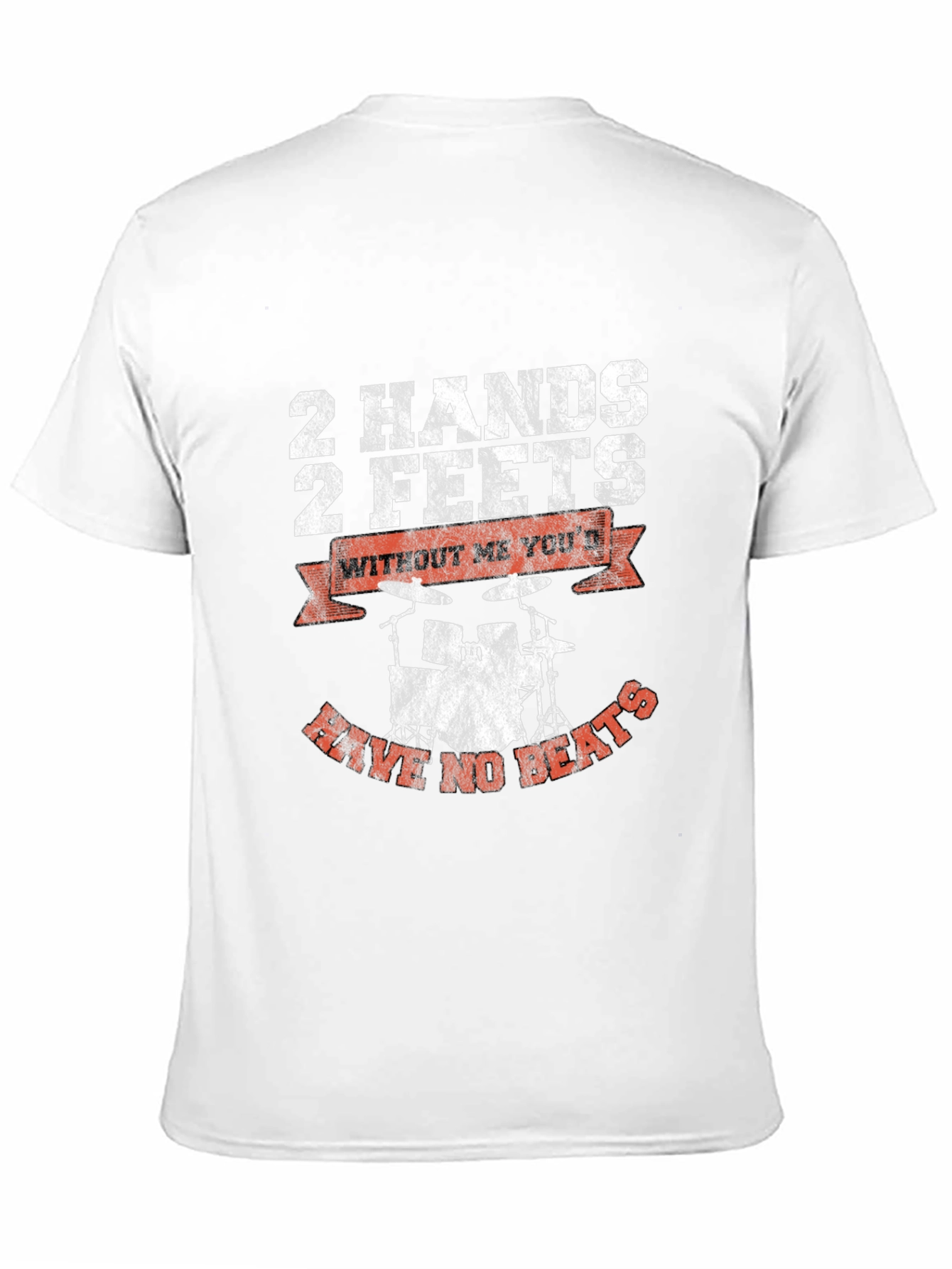 2 Hands 2 Feet Drummer Graphic Tee