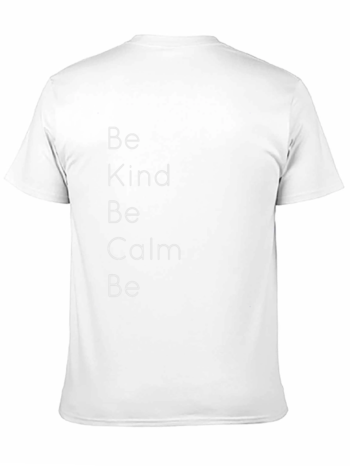 Be Kind Be Calm T-Shirt - Stylish Graphic Tee