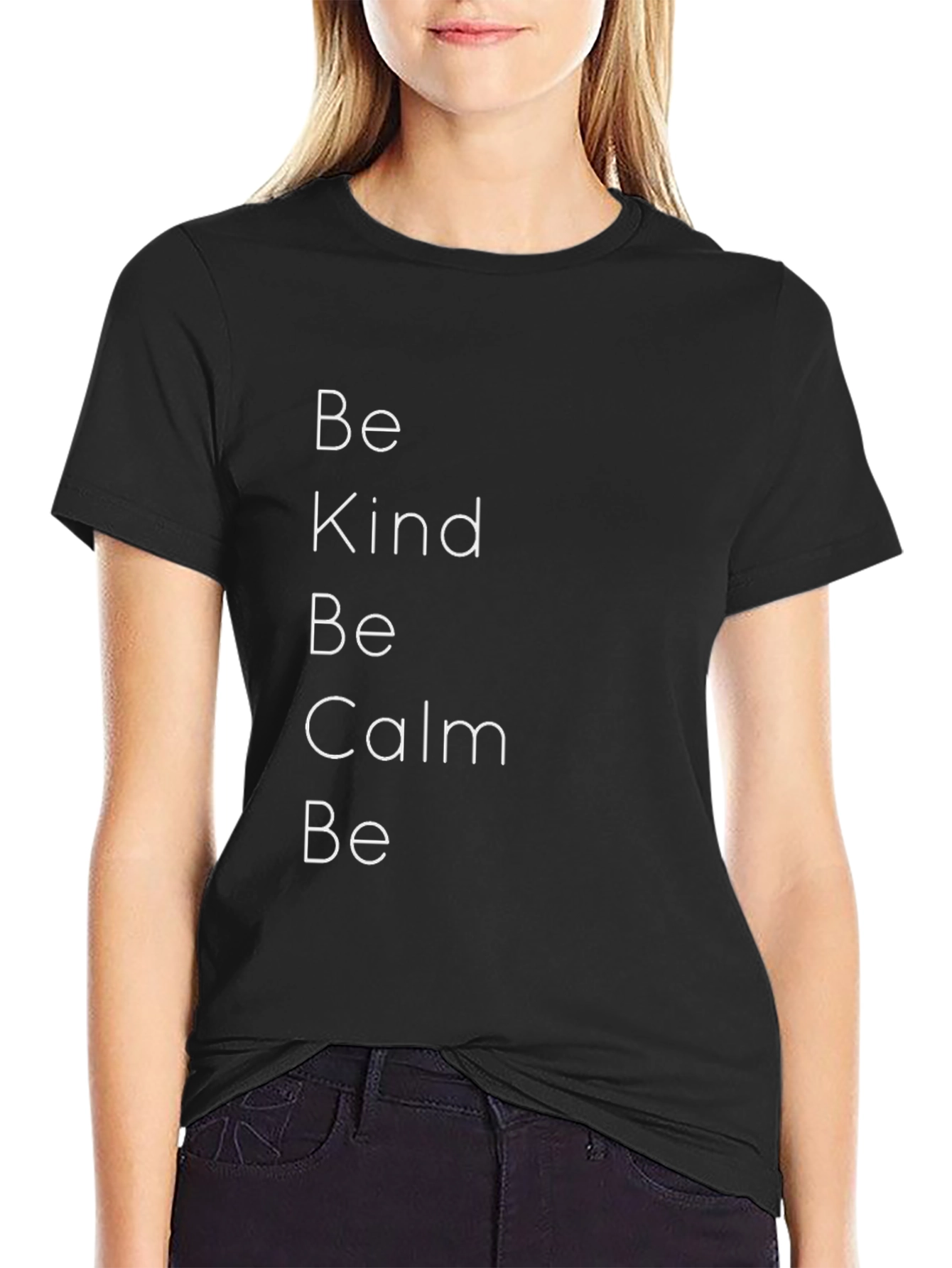 Be Kind Be Calm T-Shirt - Stylish Graphic Tee