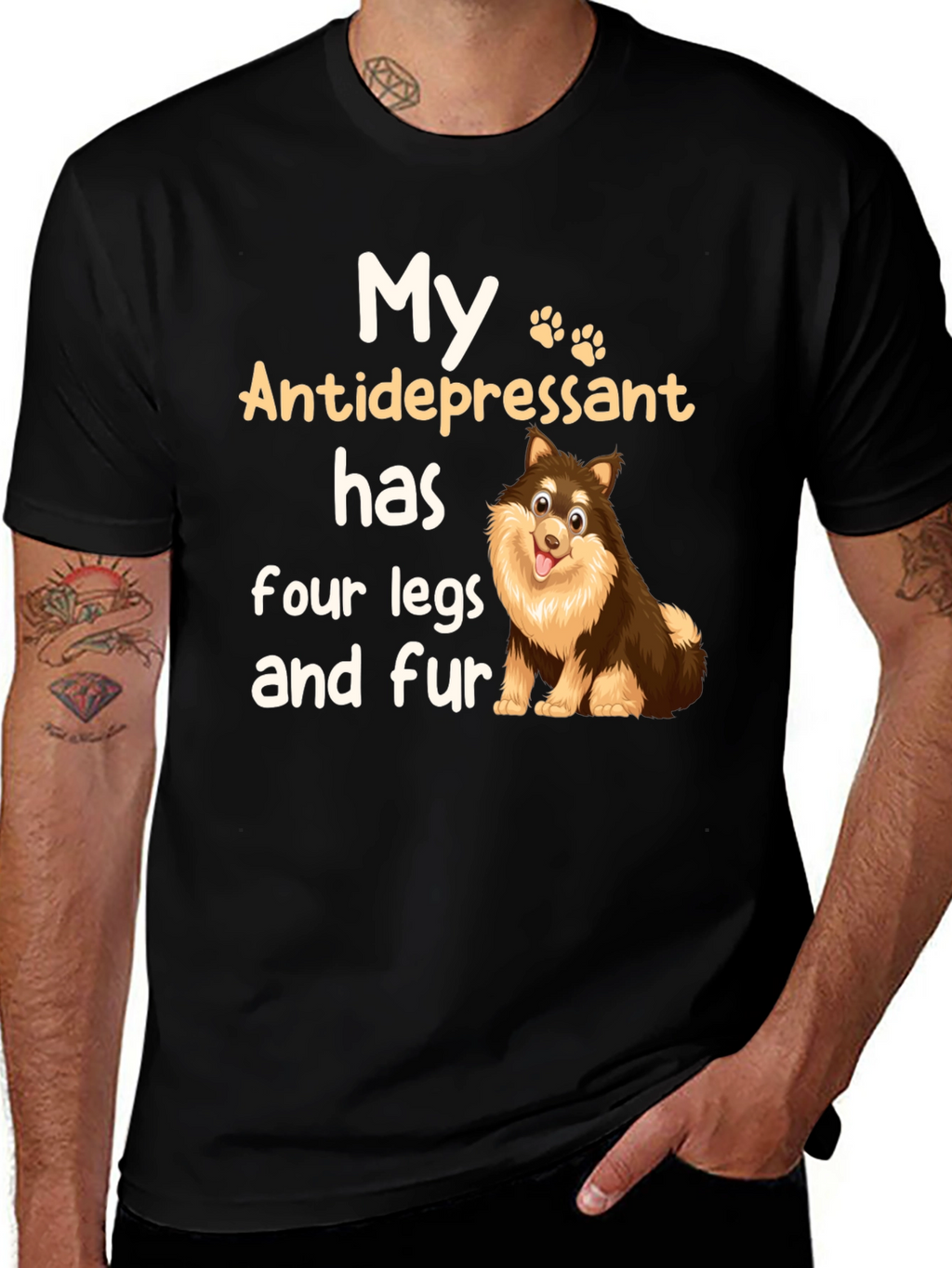 My Antidepressant Dog T-Shirt