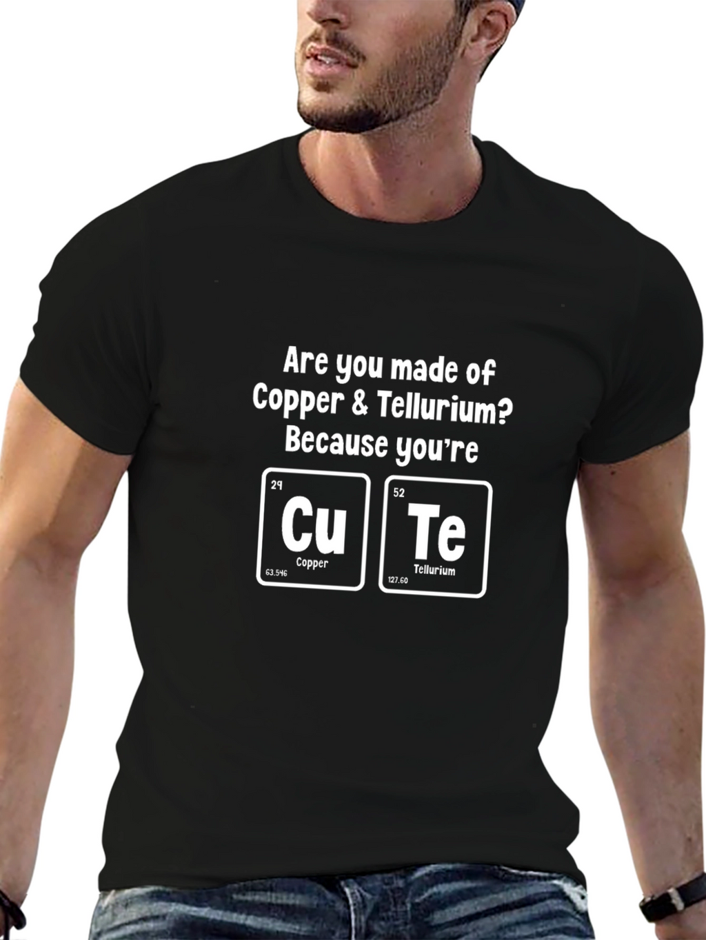 Cute Copper & Tellurium Chemistry T-Shirt