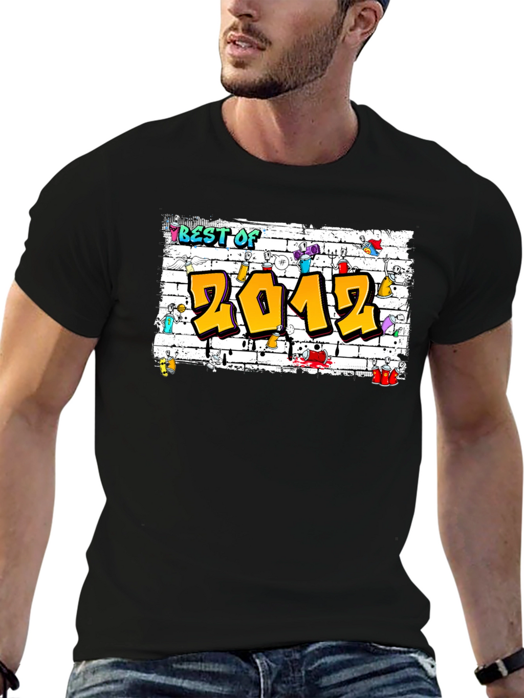 Best of 2012 Graffiti Style T-Shirt