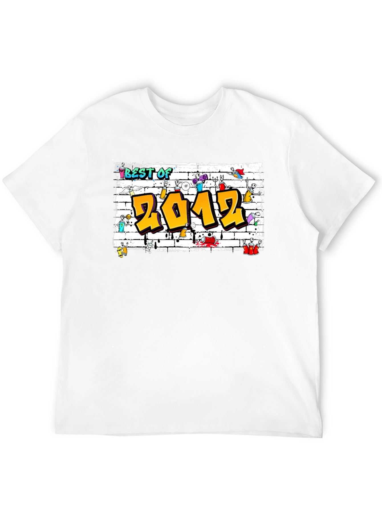 Best of 2012 Graffiti Style T-Shirt