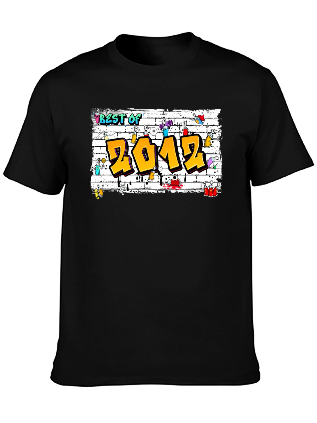 Best of 2012 Graffiti Style T-Shirt
