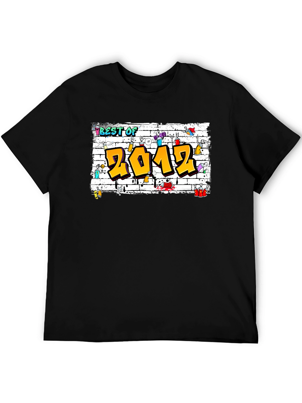 Best of 2012 Graffiti Style T-Shirt