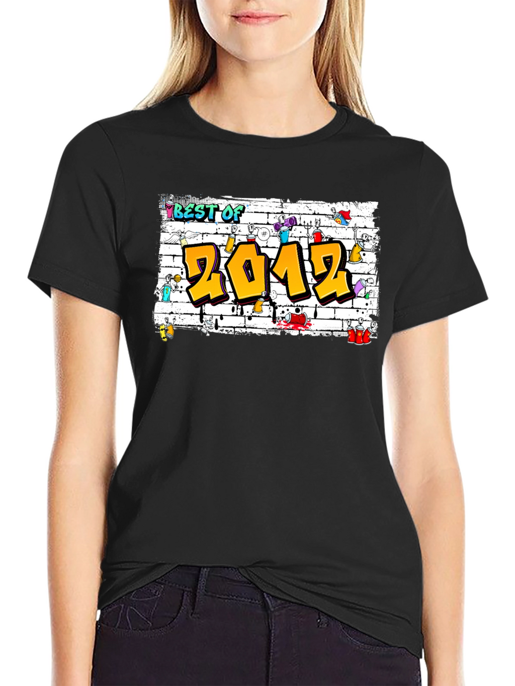 Best of 2012 Graffiti Style T-Shirt