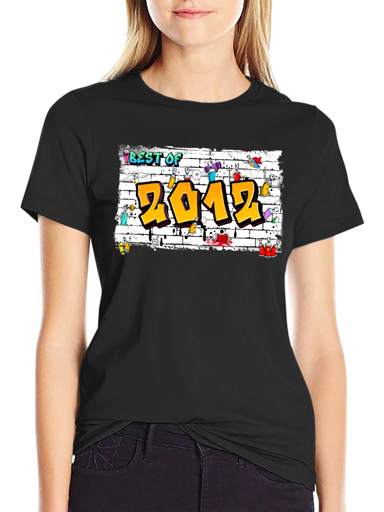 Best of 2012 Graffiti Style T-Shirt