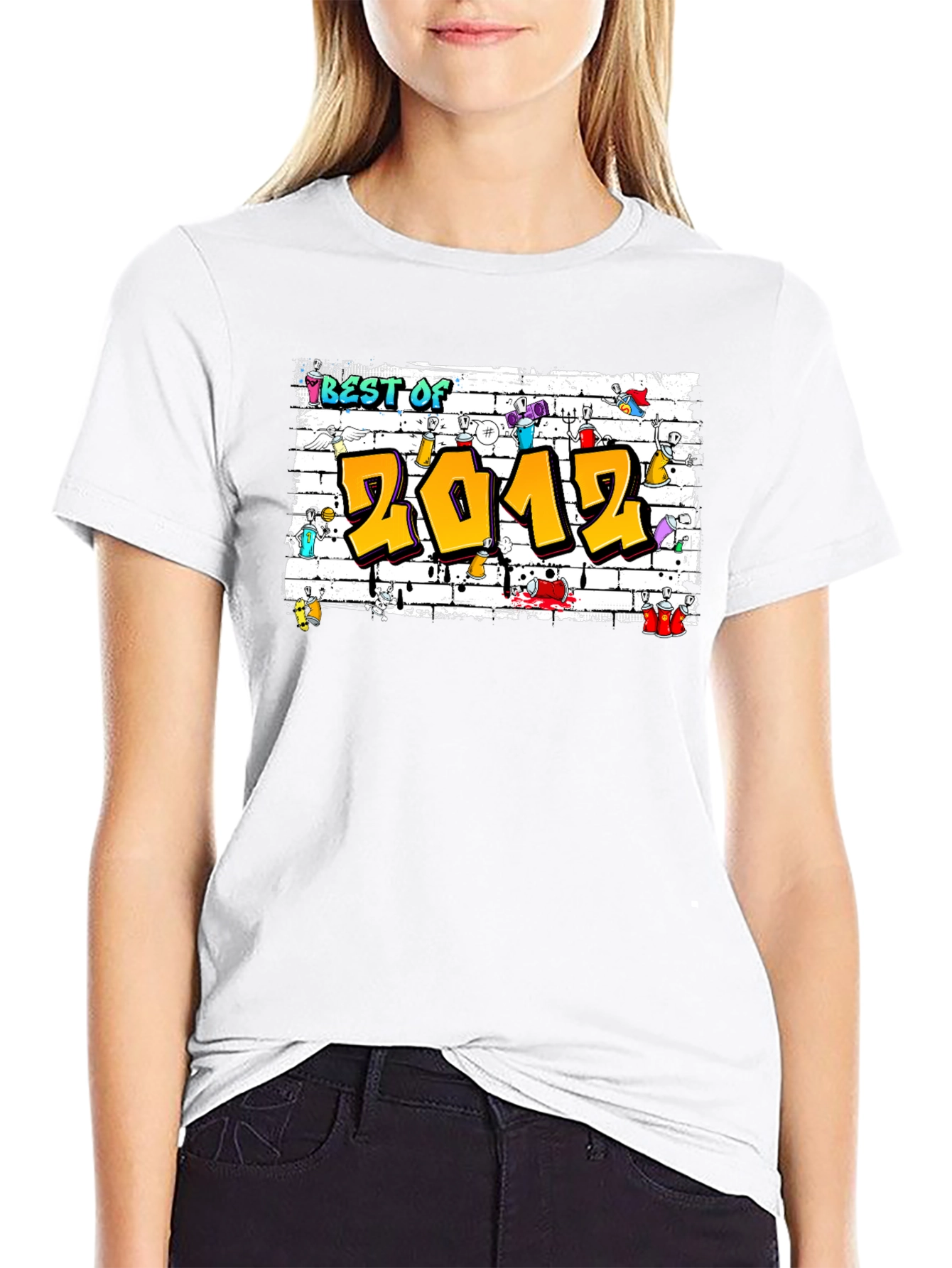 Best of 2012 Graffiti Style T-Shirt