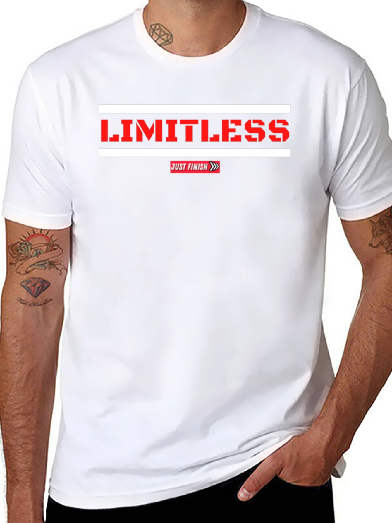 Limitless Graphic Tee - Just Finish T-Shirt