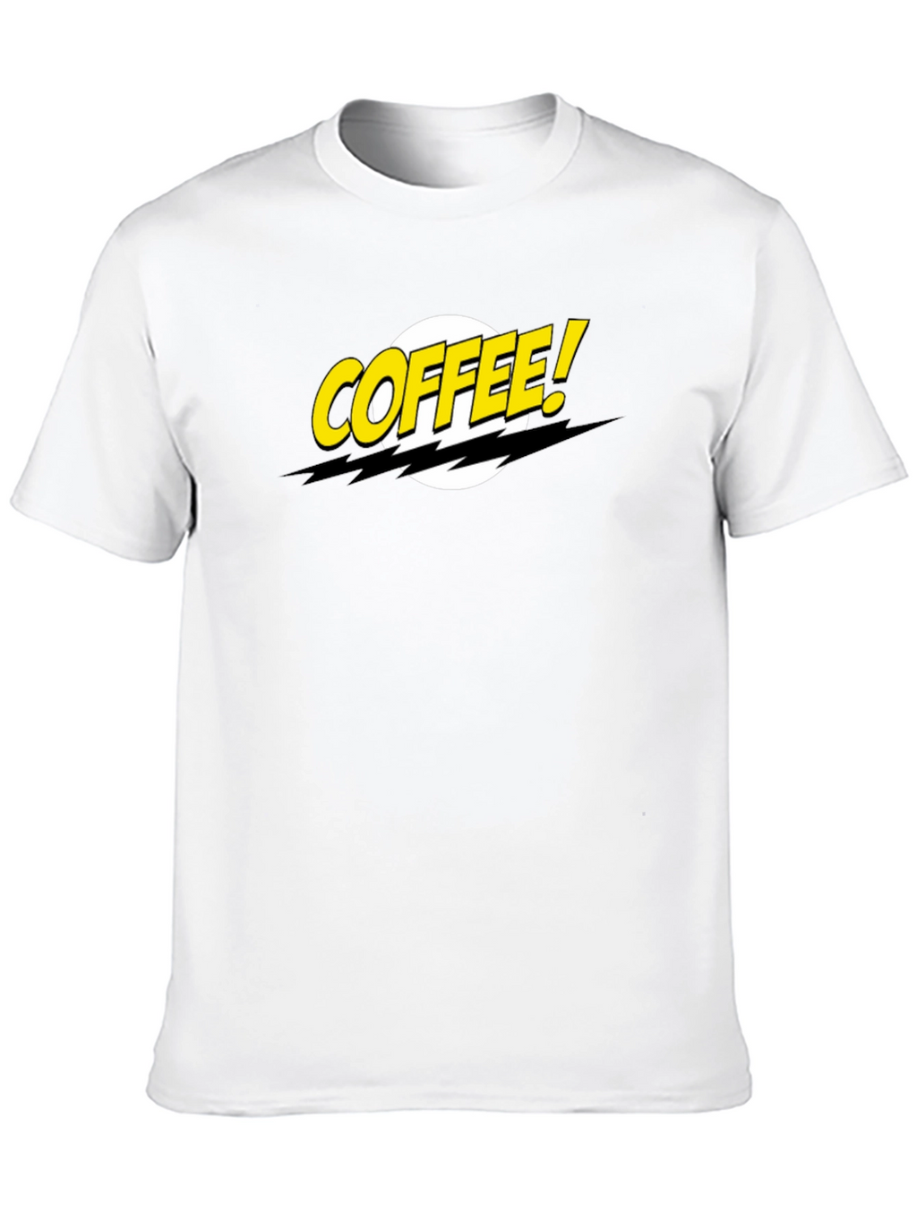 Coffee! Graphic T-Shirt - Black Casual Tee